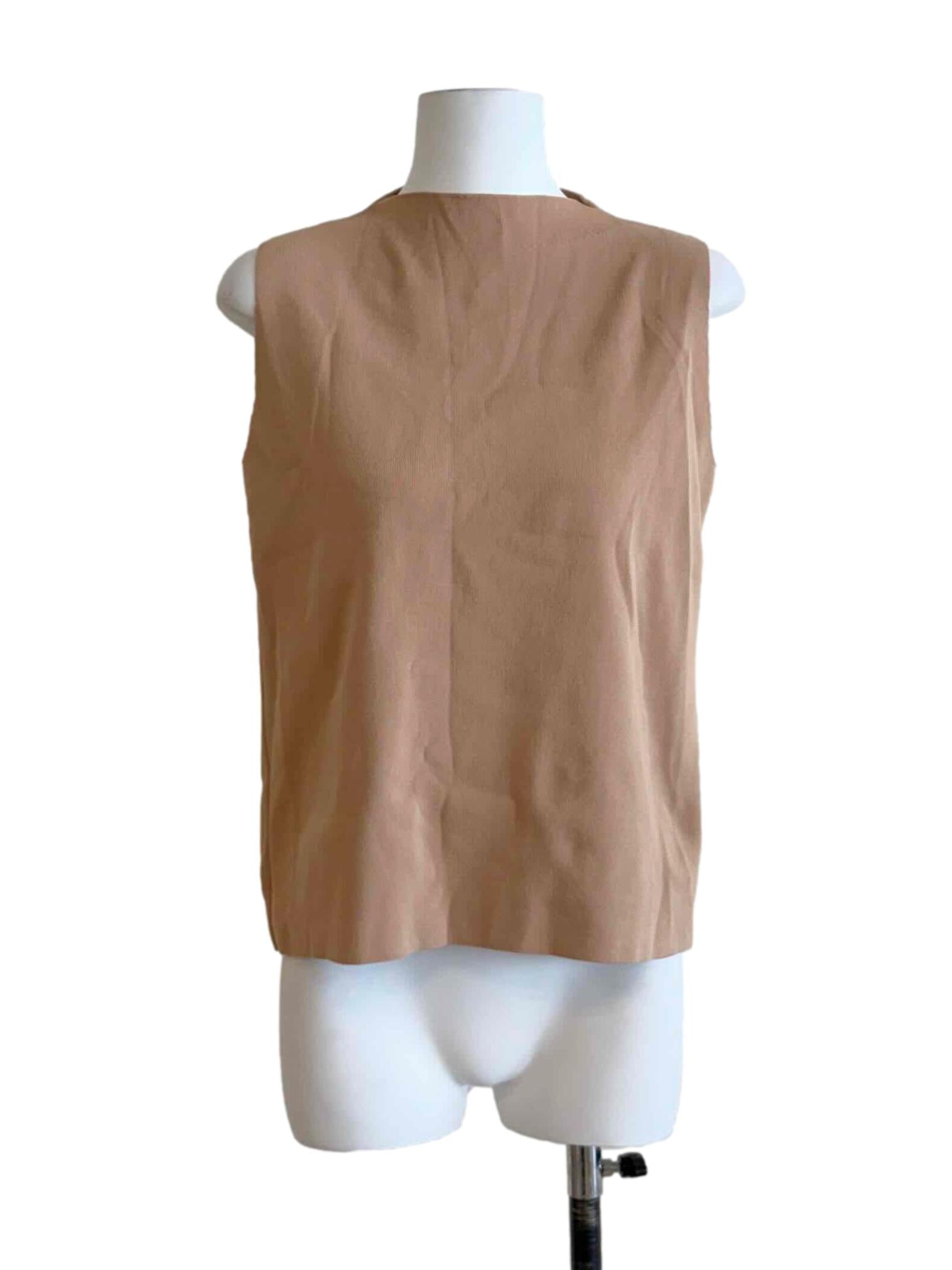 Tortilla Brown Knitted Vest