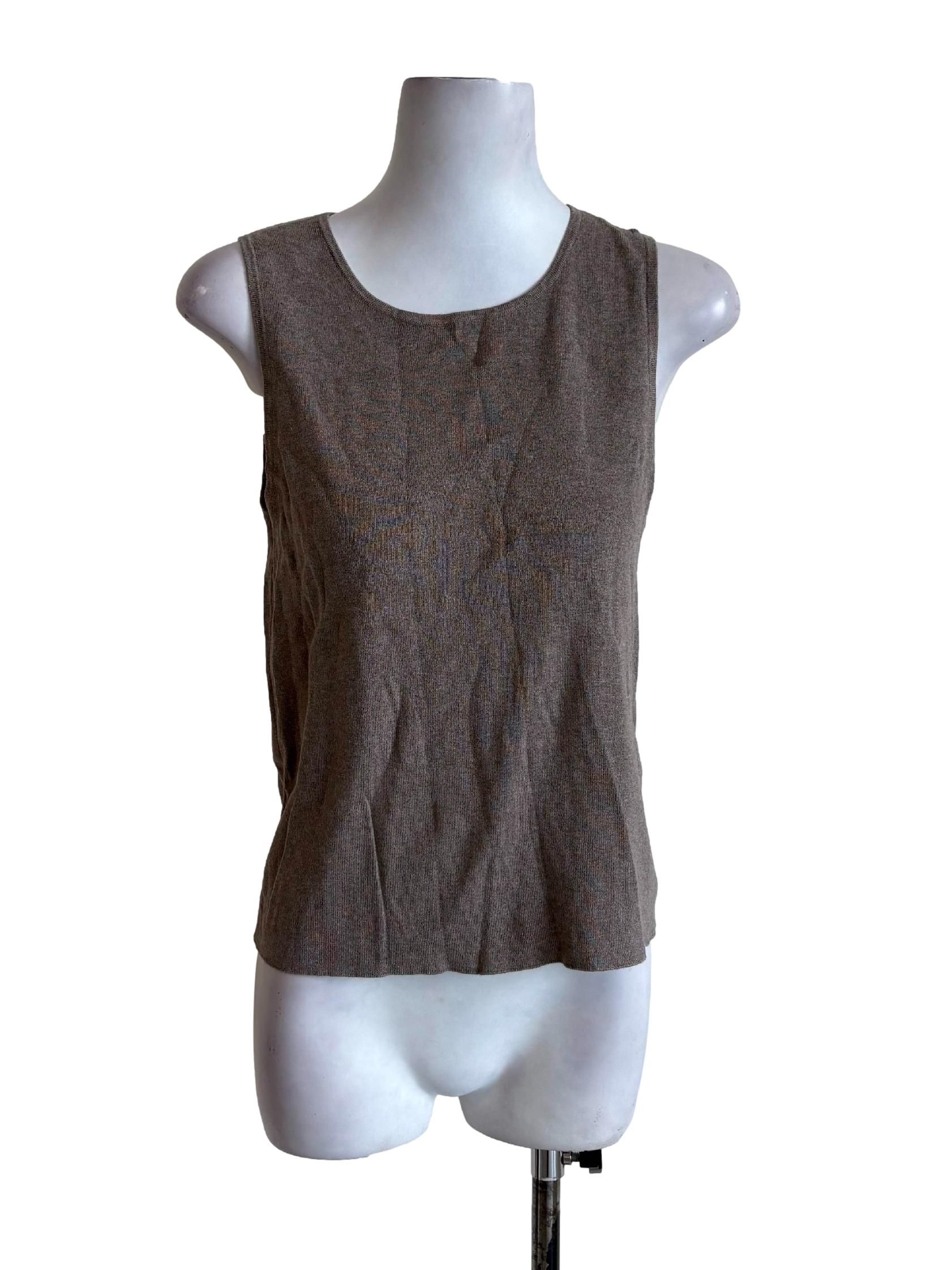 Hazel Wood Knitted Tank Top