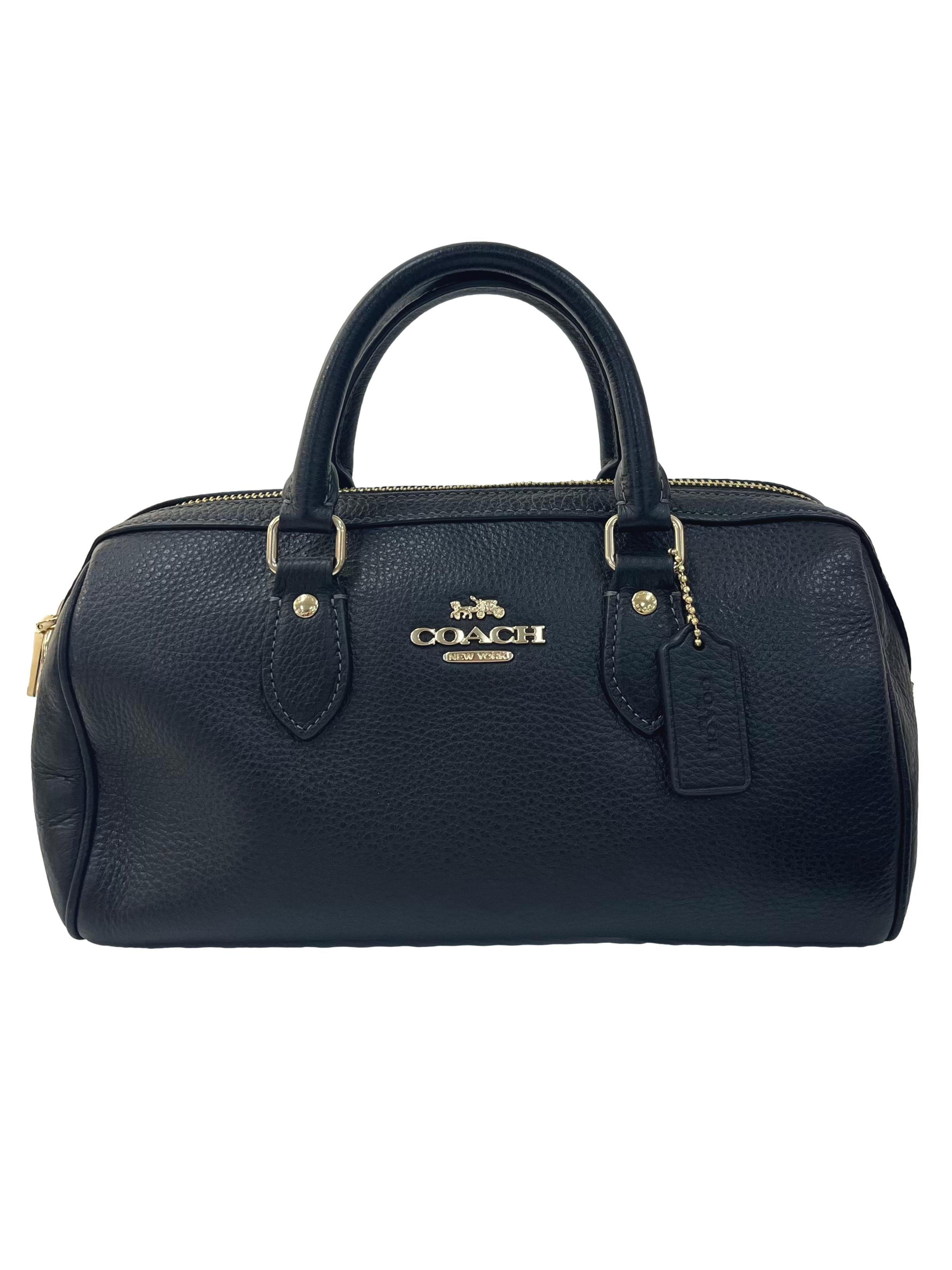 Black Leather Rowan Satchel CSN
