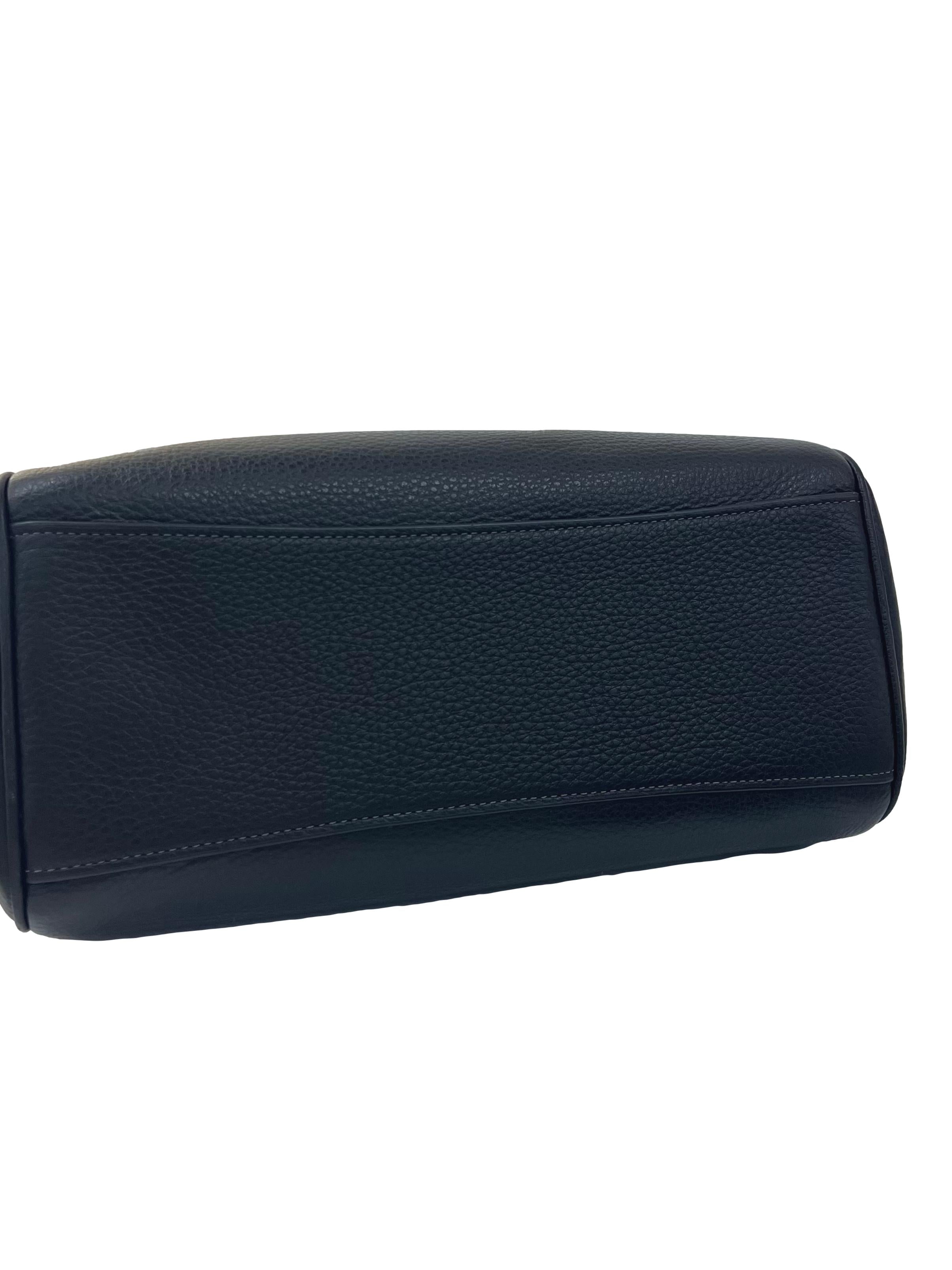 Black Leather Rowan Satchel CSN