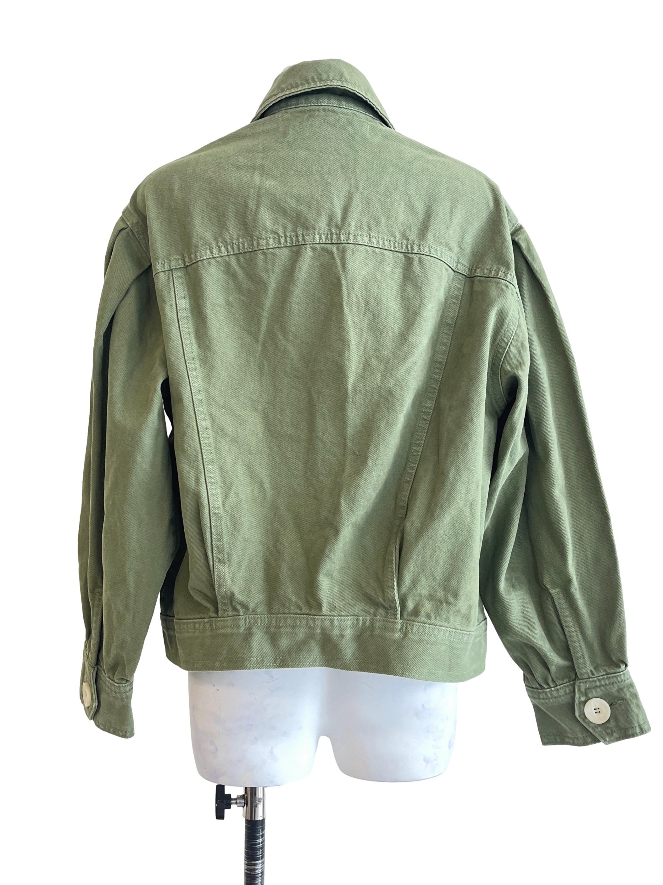Pear Green Long Sleeve Jacket