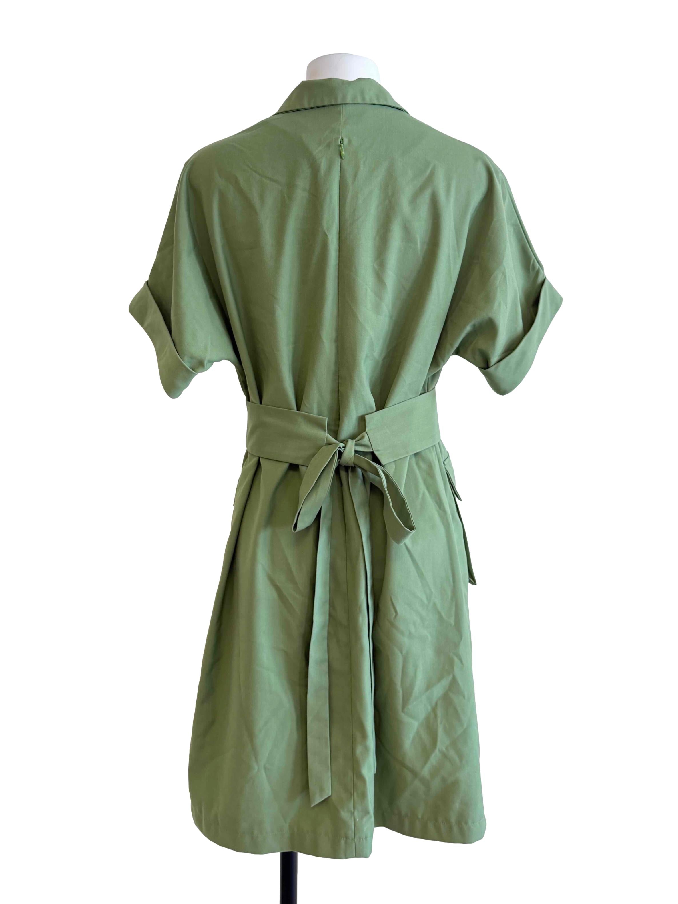 Fern Green Mini Dress