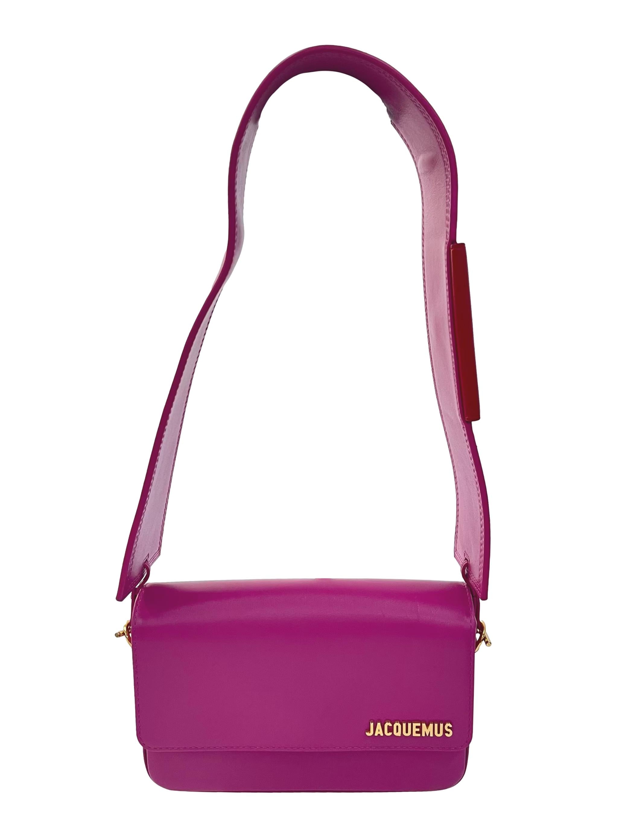Pink Leather Le Carinu Sling Bag CSN