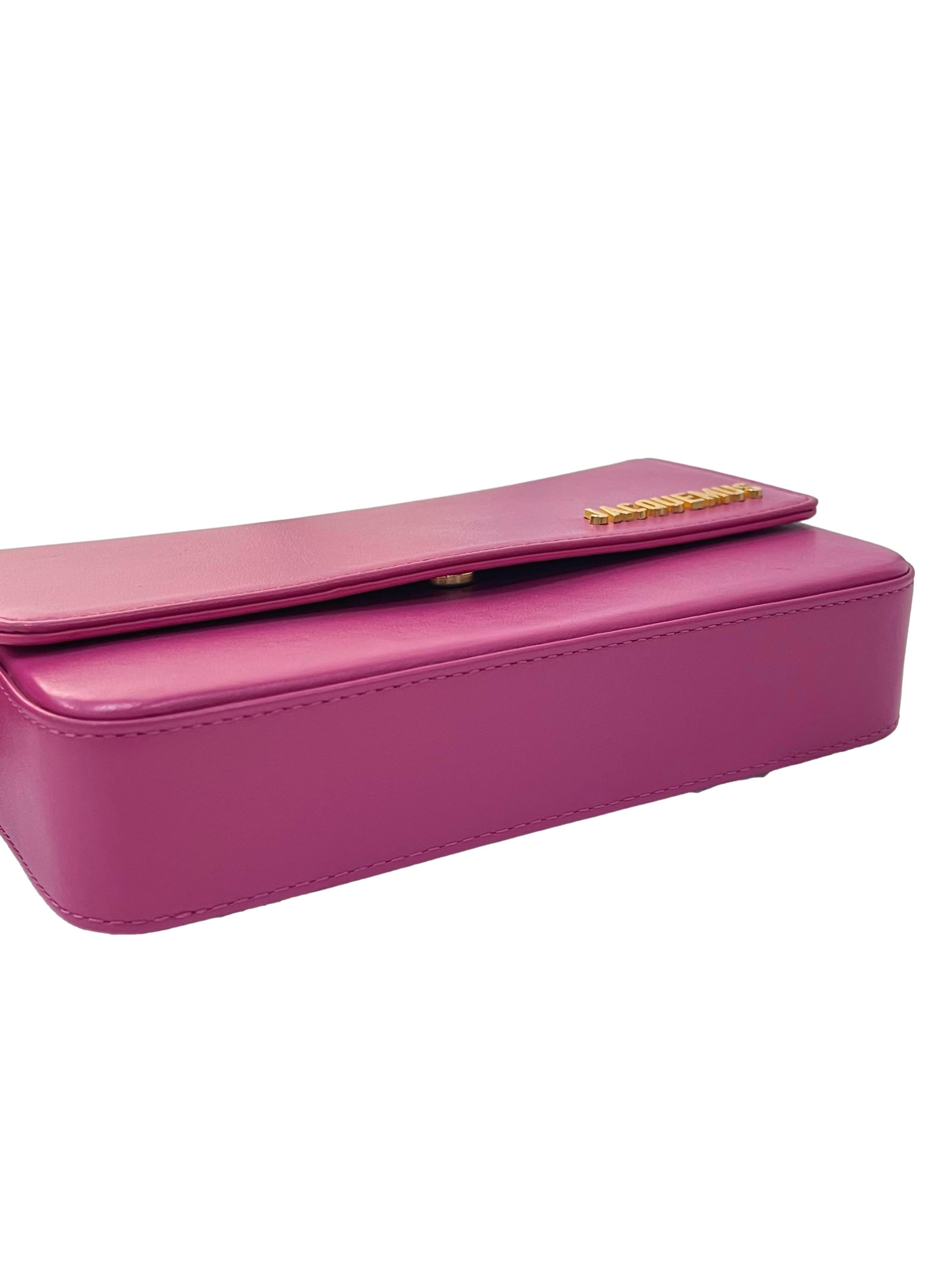 Pink Leather Le Carinu Sling Bag CSN