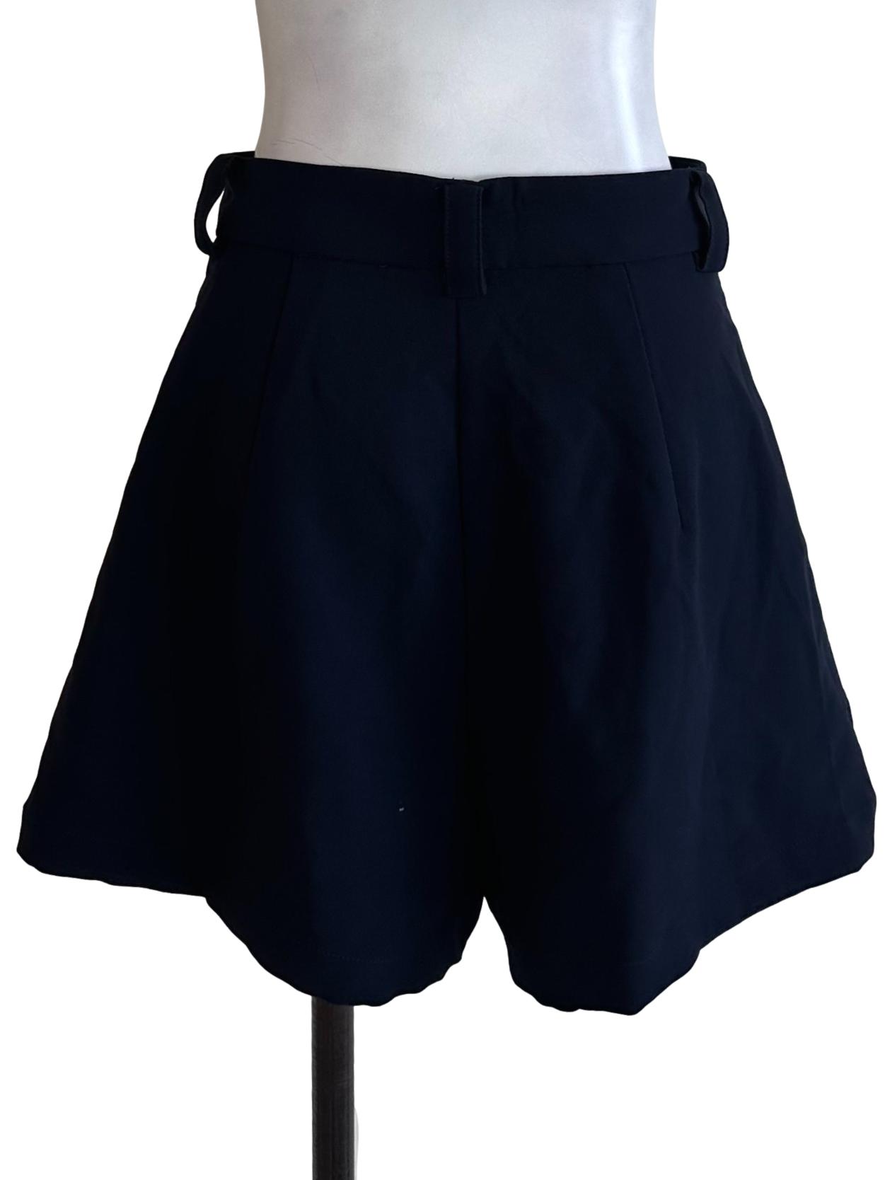 Dark Blue Casual Shorts
