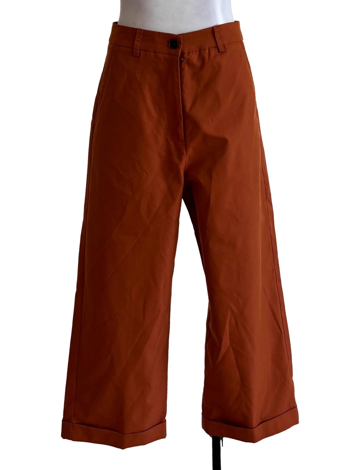 Spanish Orange Relaxed Pants