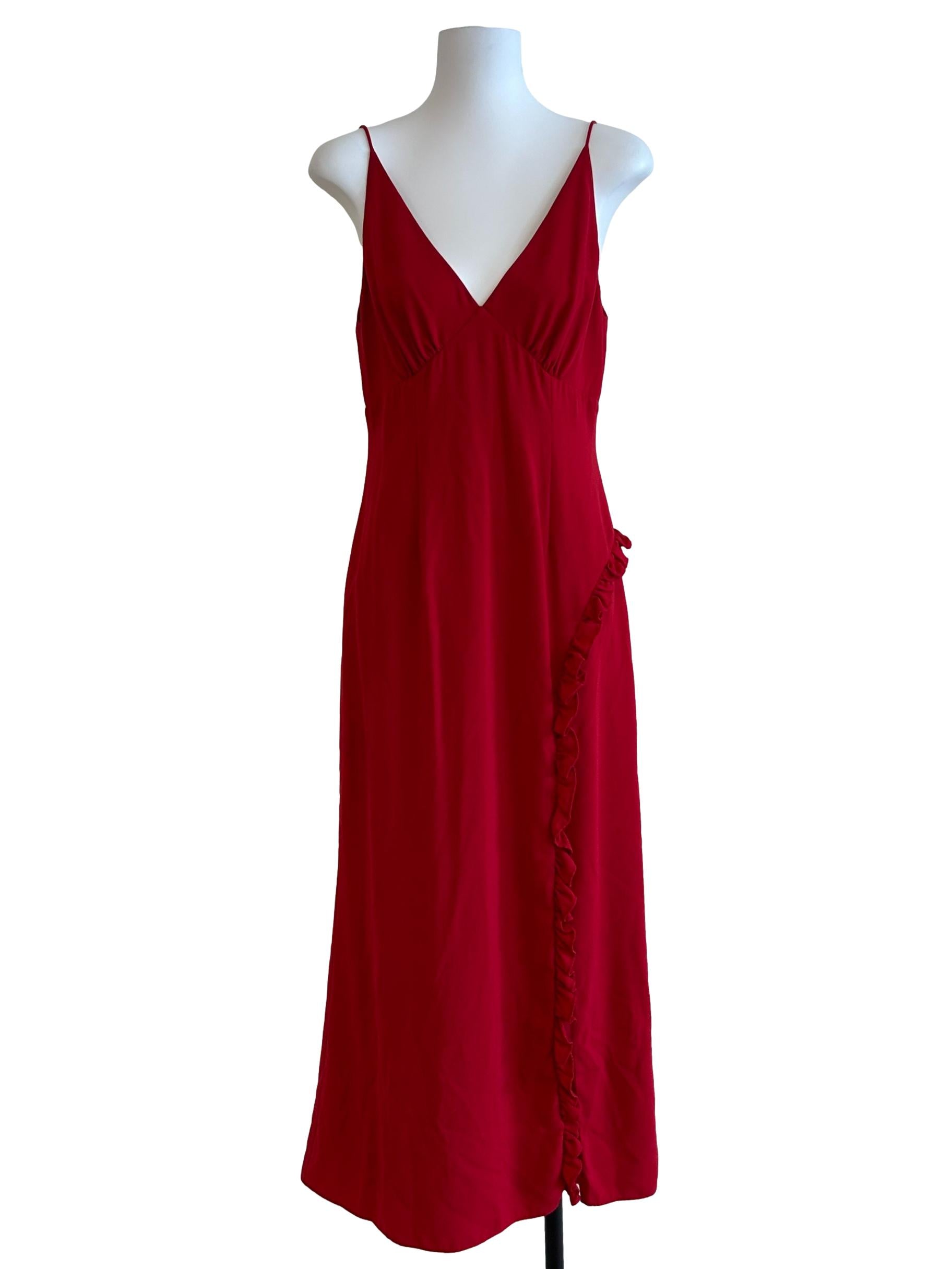 Candy Red Cami Dress