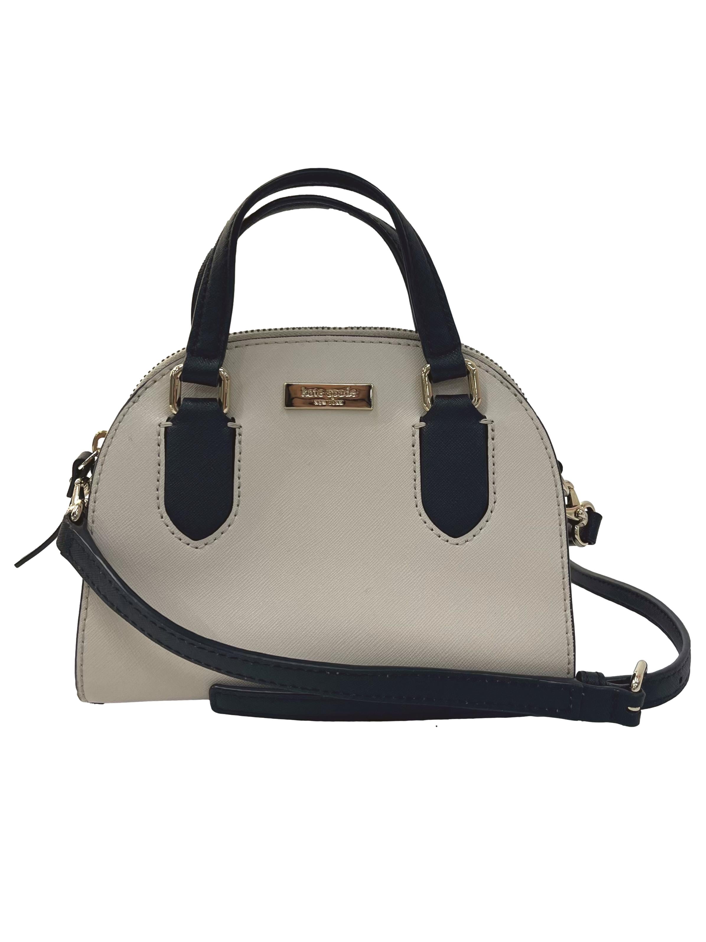 Beige Leather Laurel Way Reiley Satchel CSN