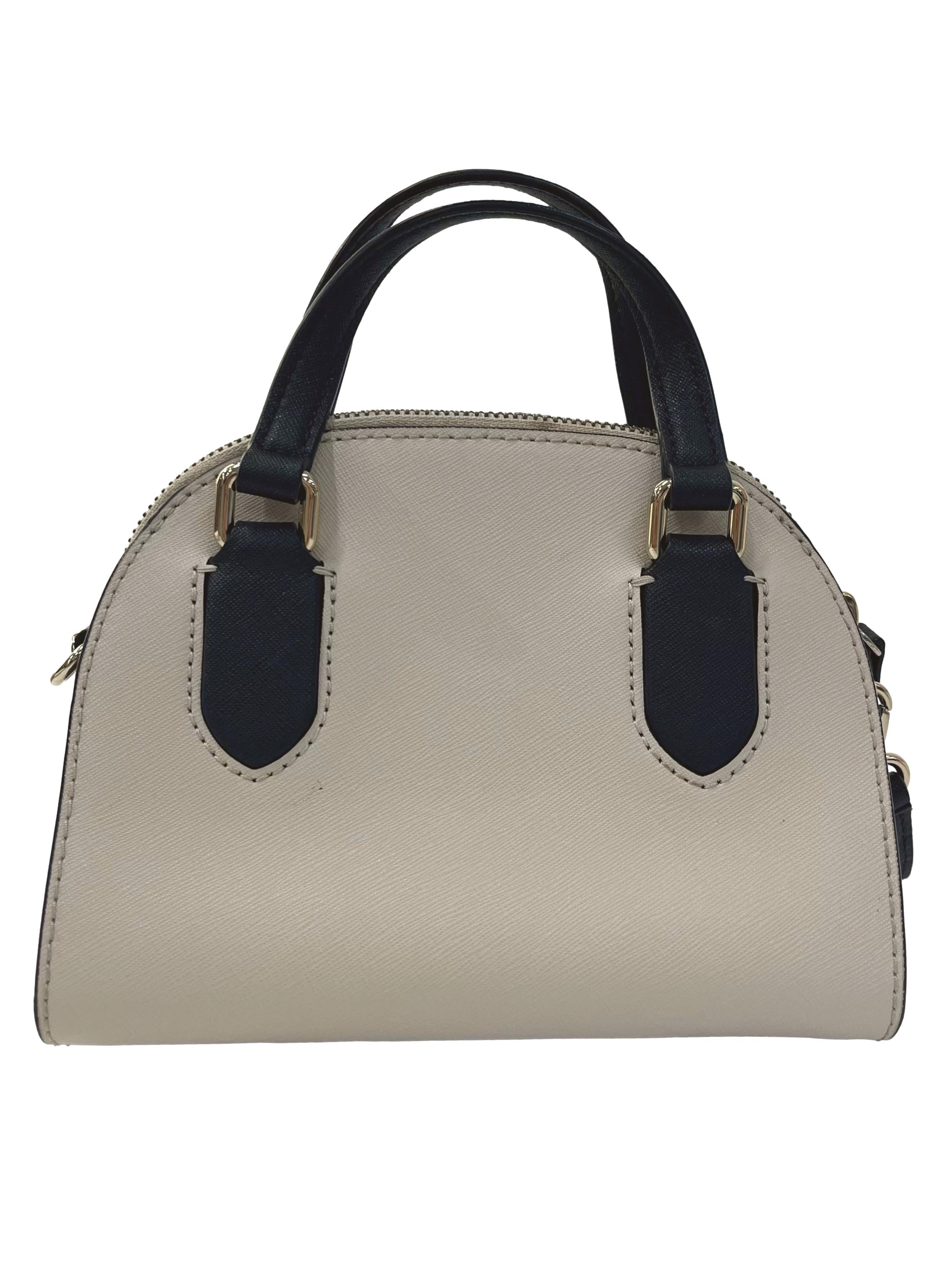 Beige Leather Laurel Way Reiley Satchel CSN