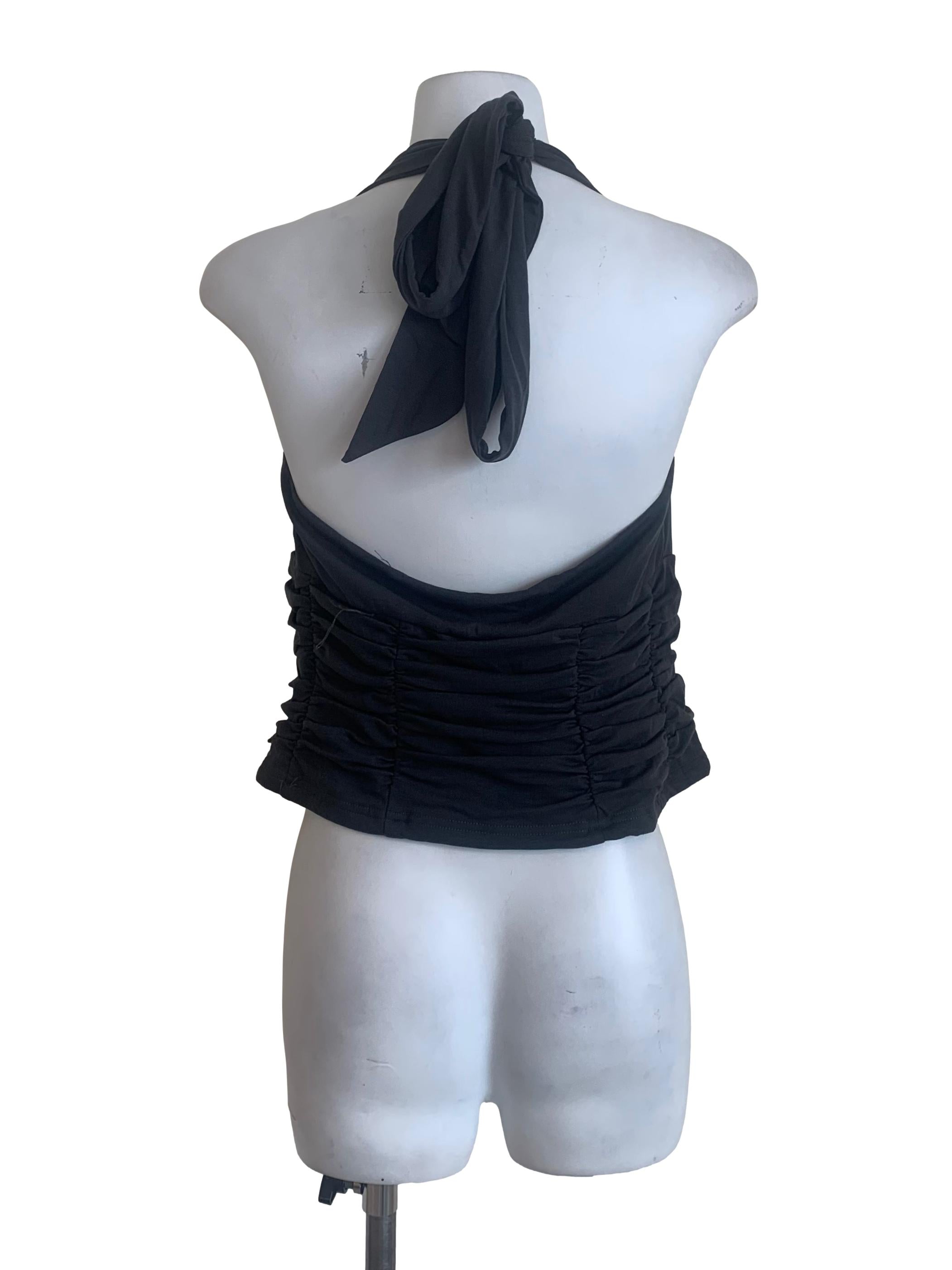 Pebble Grey Sweetheart Neck Top