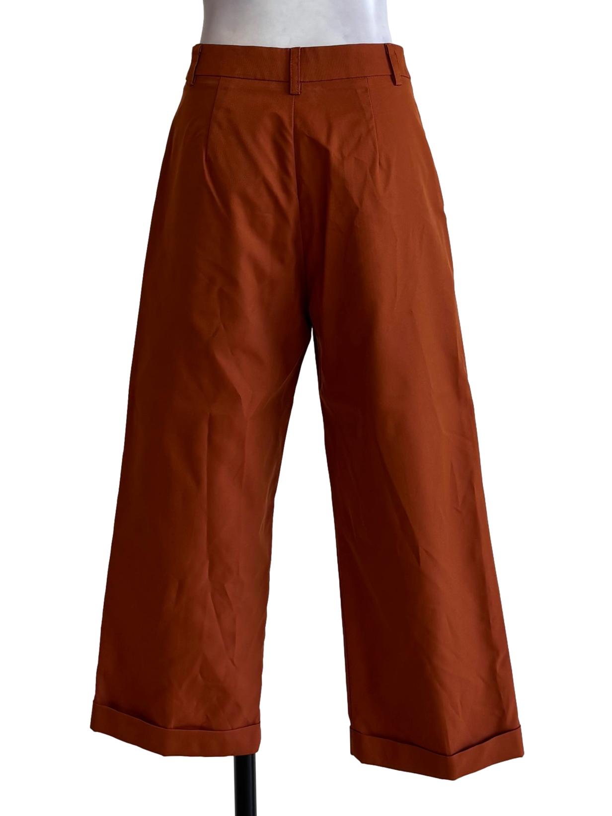Spanish Orange Relaxed Pants