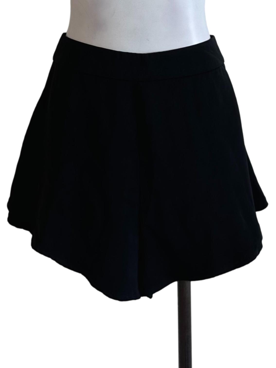 Raven Black Casual Shorts