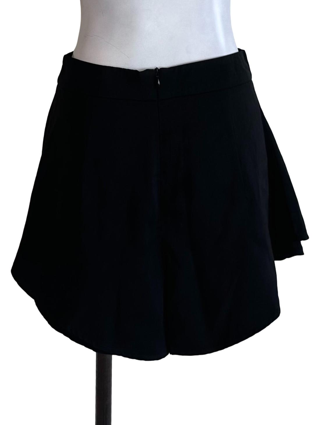 Raven Black Casual Shorts