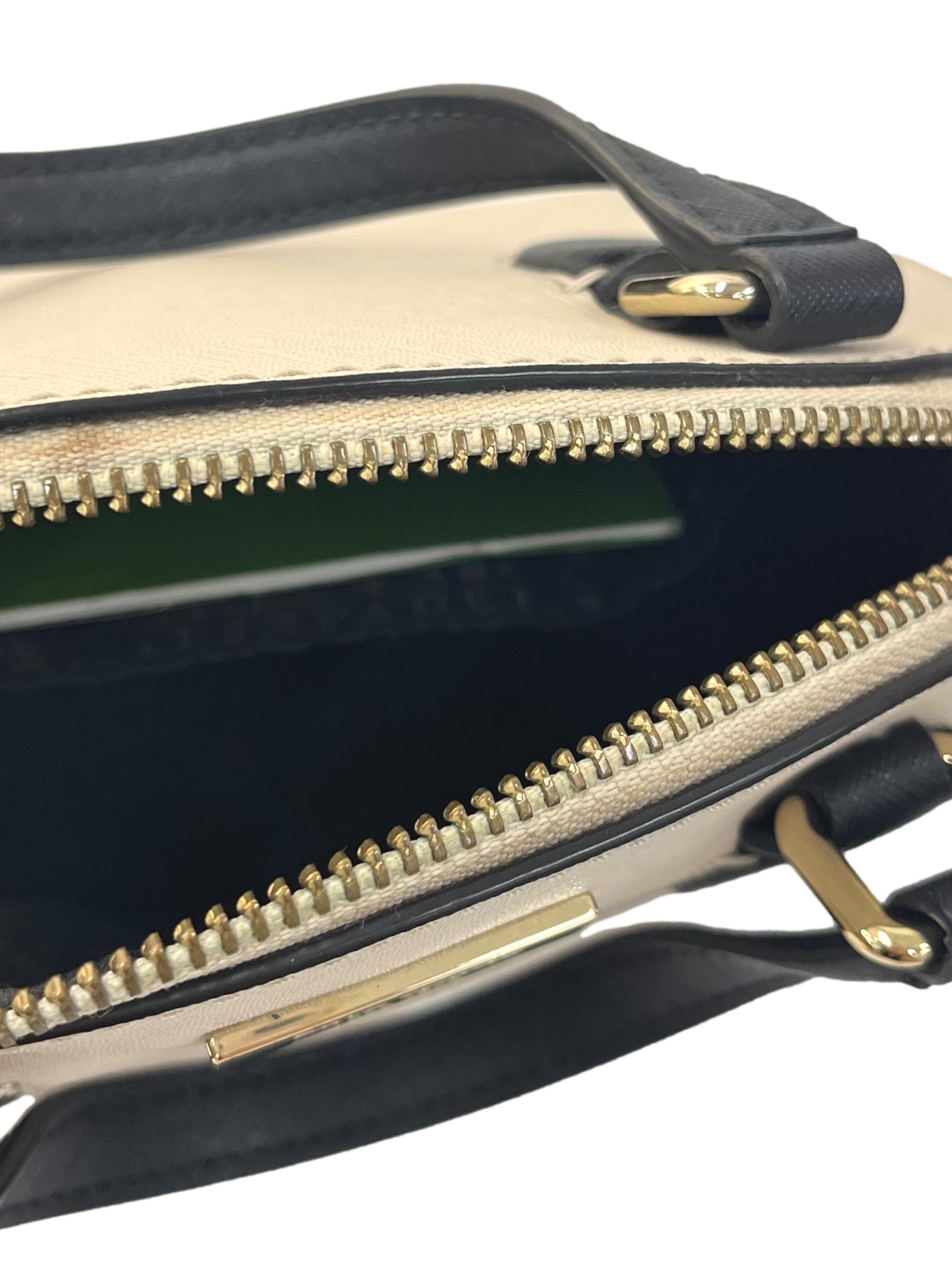 Beige Leather Laurel Way Reiley Satchel CSN