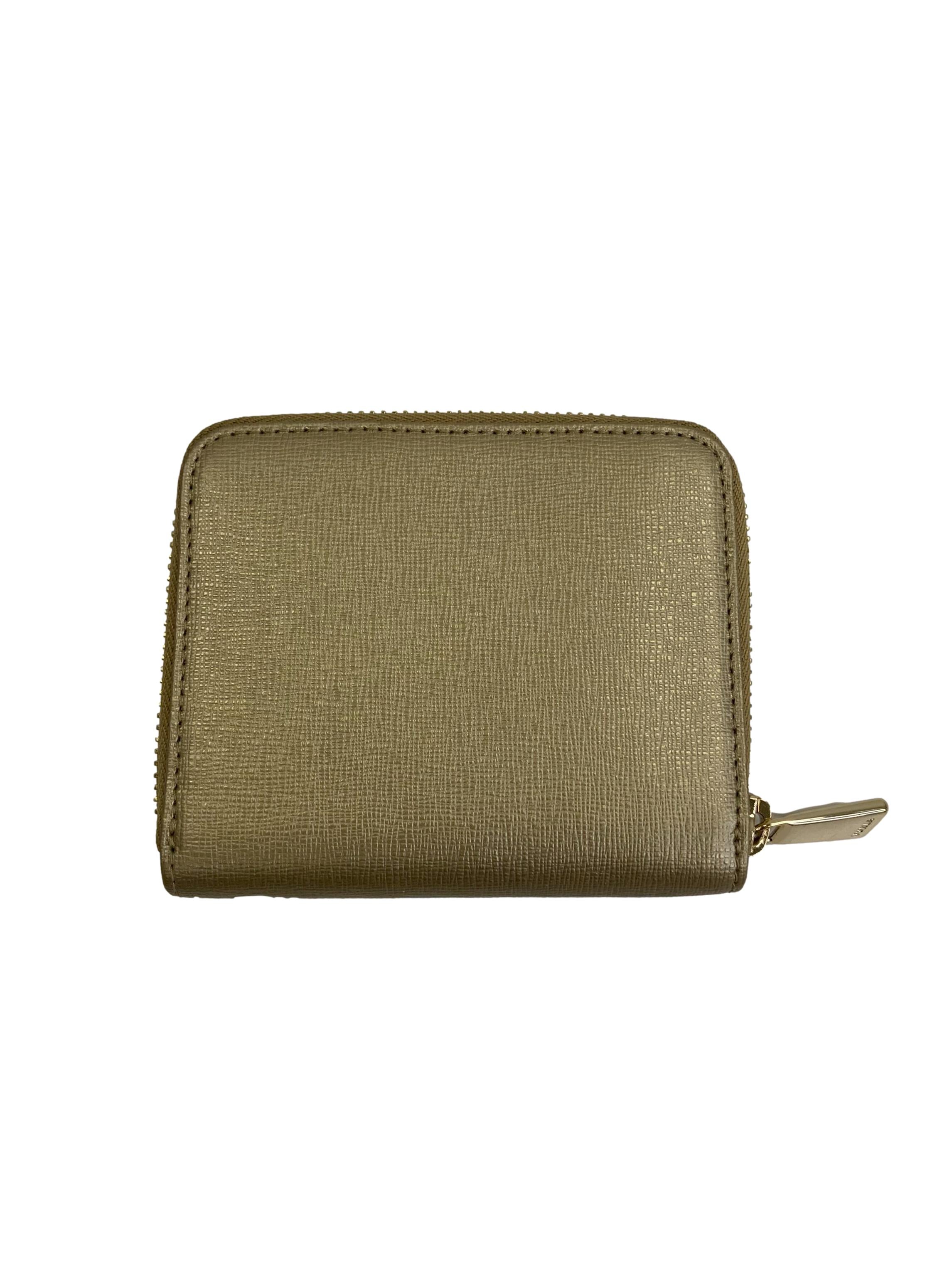 Gold Compact Wallet