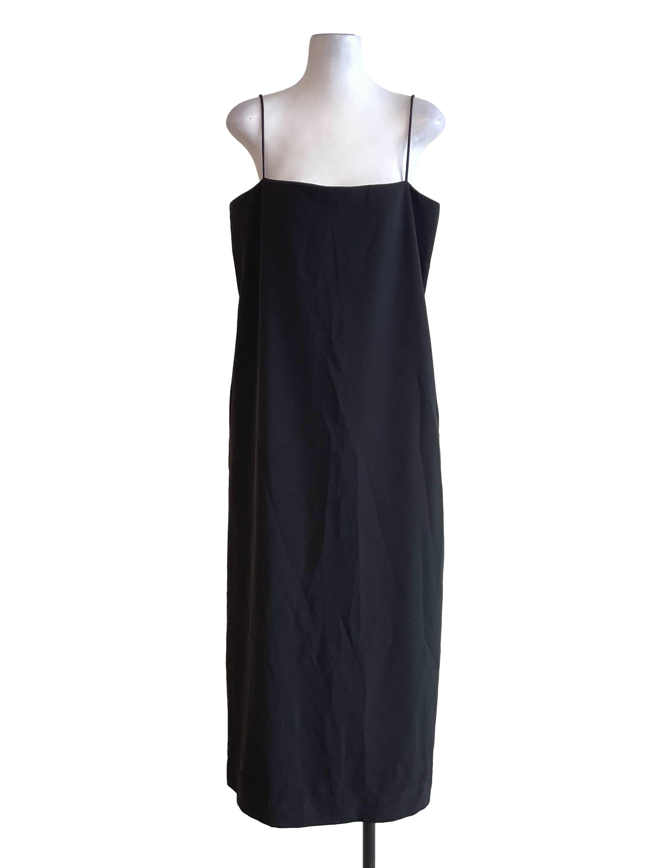 Black Spaghetti Straps Dress
