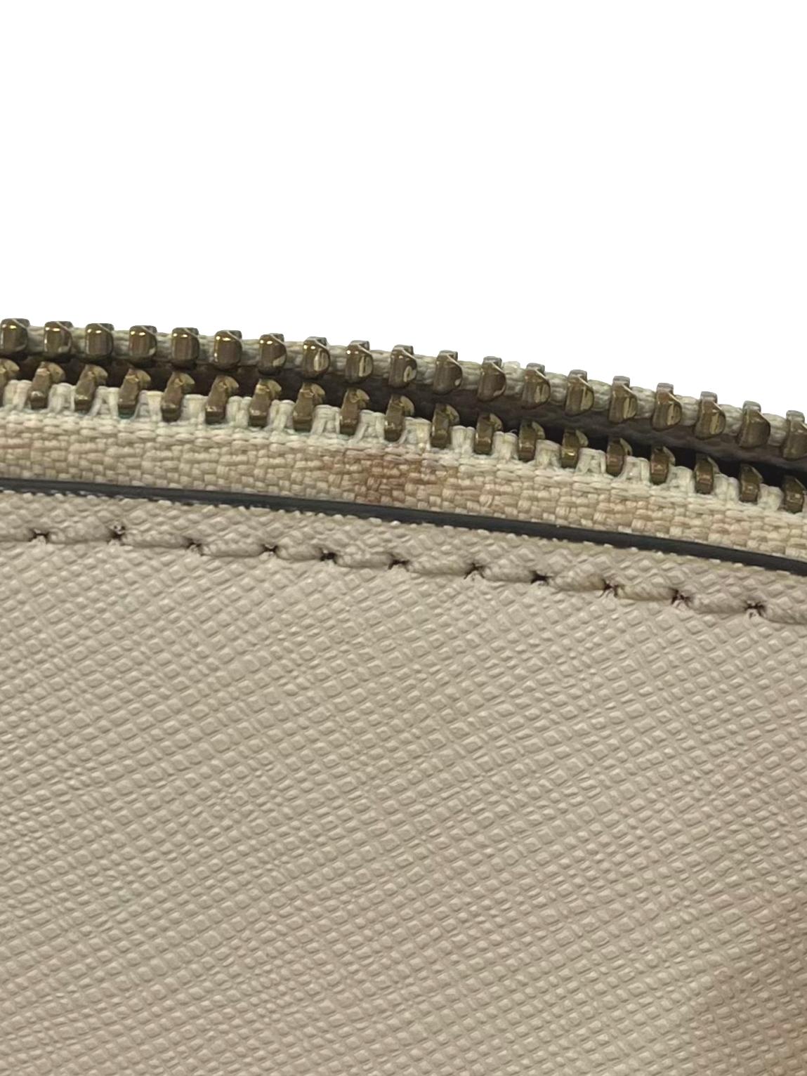 Beige Leather Laurel Way Reiley Satchel CSN