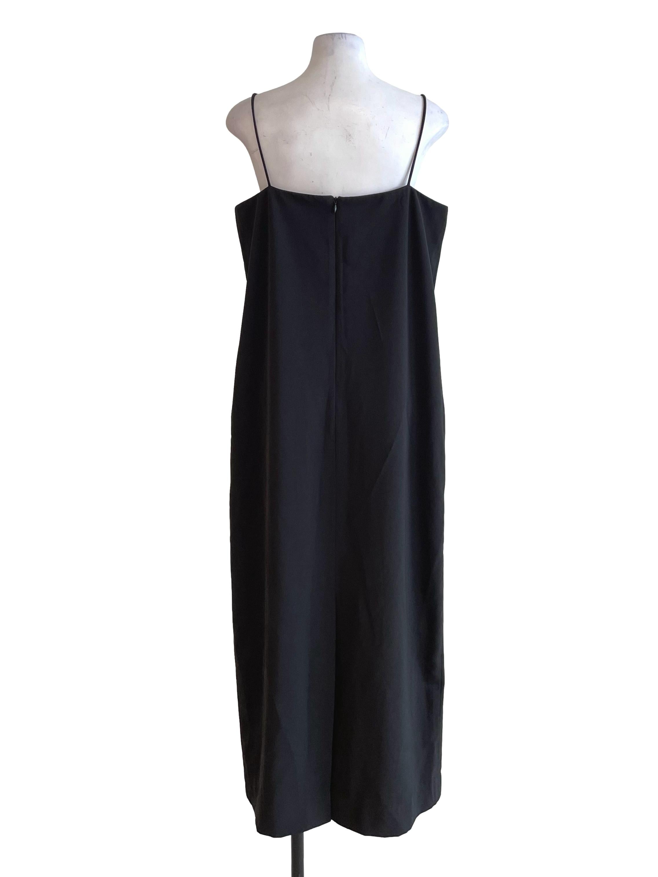 Black Spaghetti Straps Dress