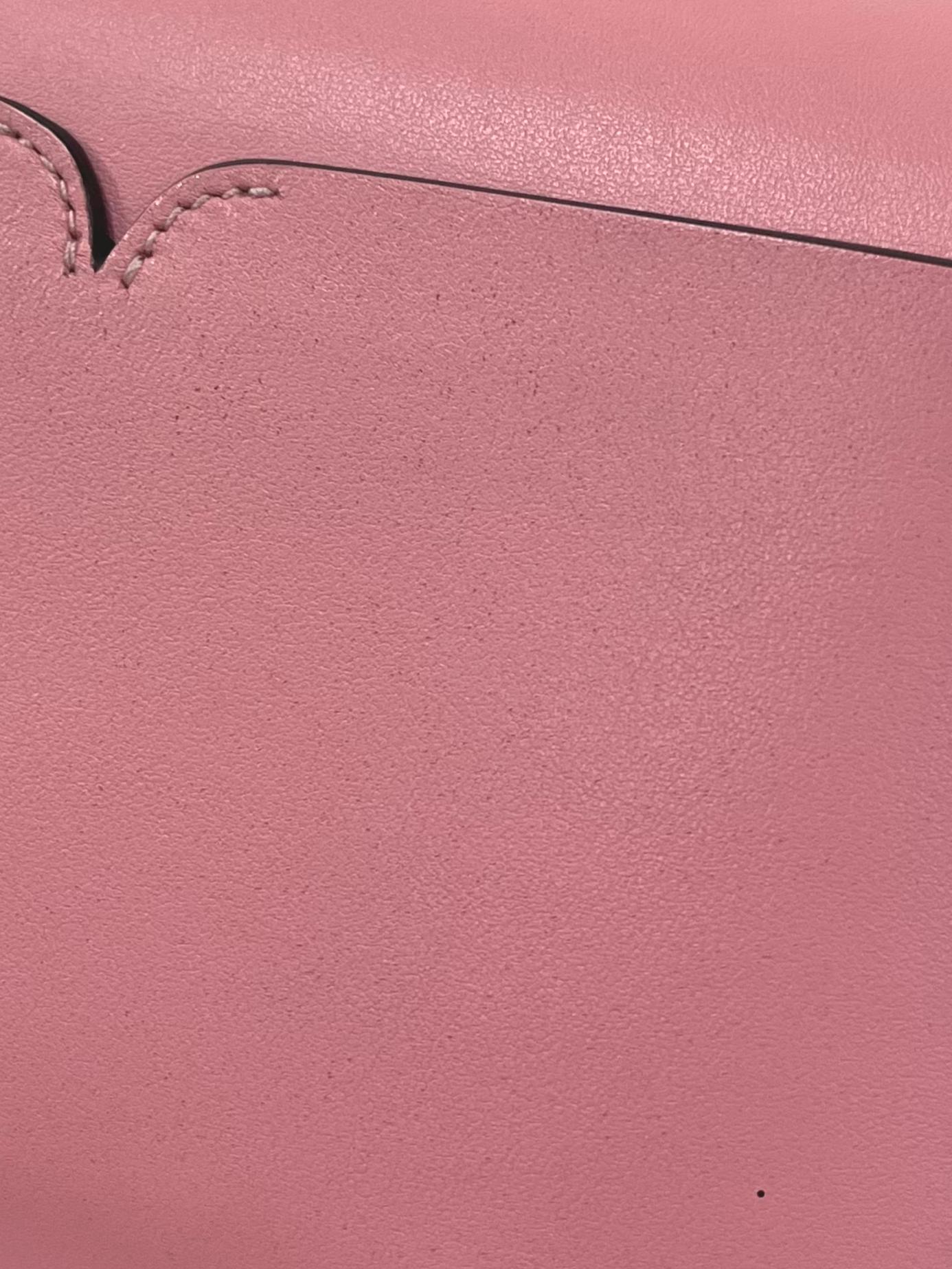 Pink Leather Nicola Twistlock Shoulder Bag CSN