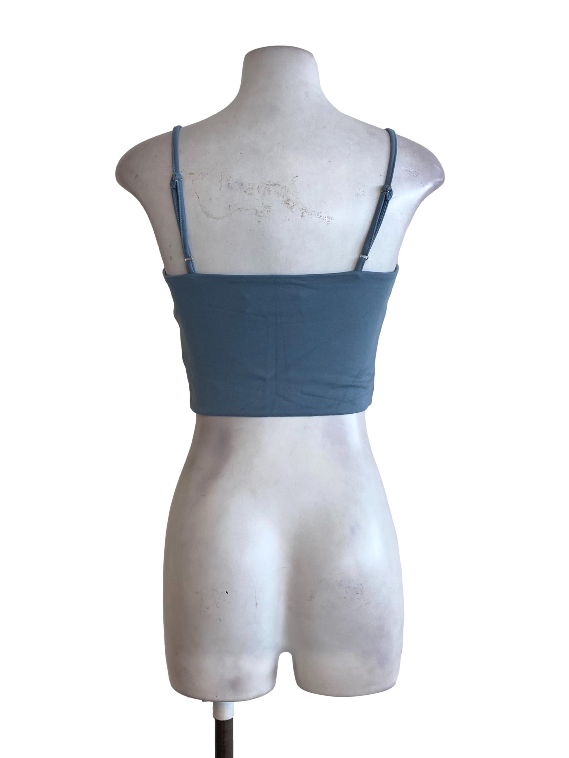 Blue Tube Top