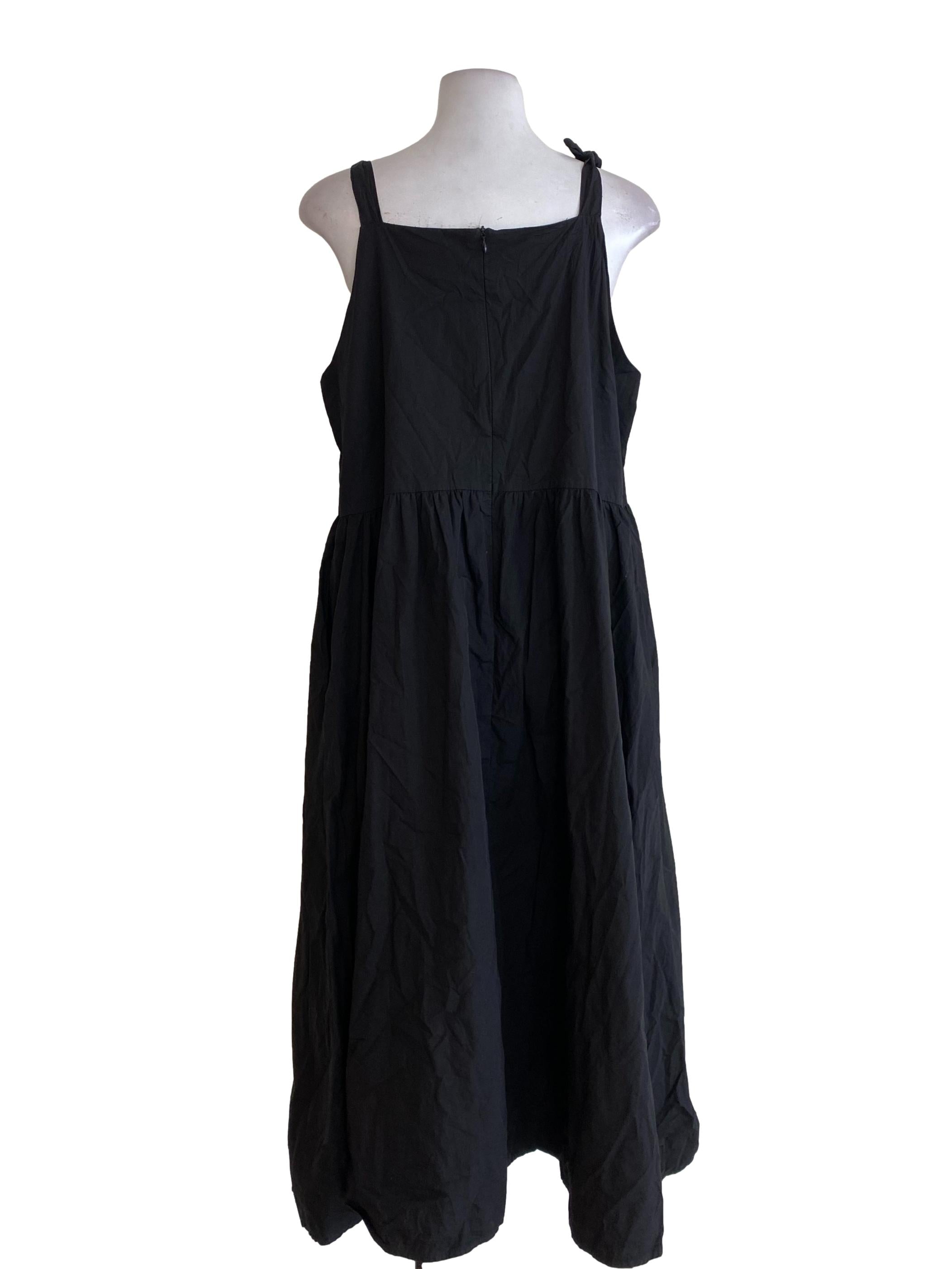 Black Blouson Dress