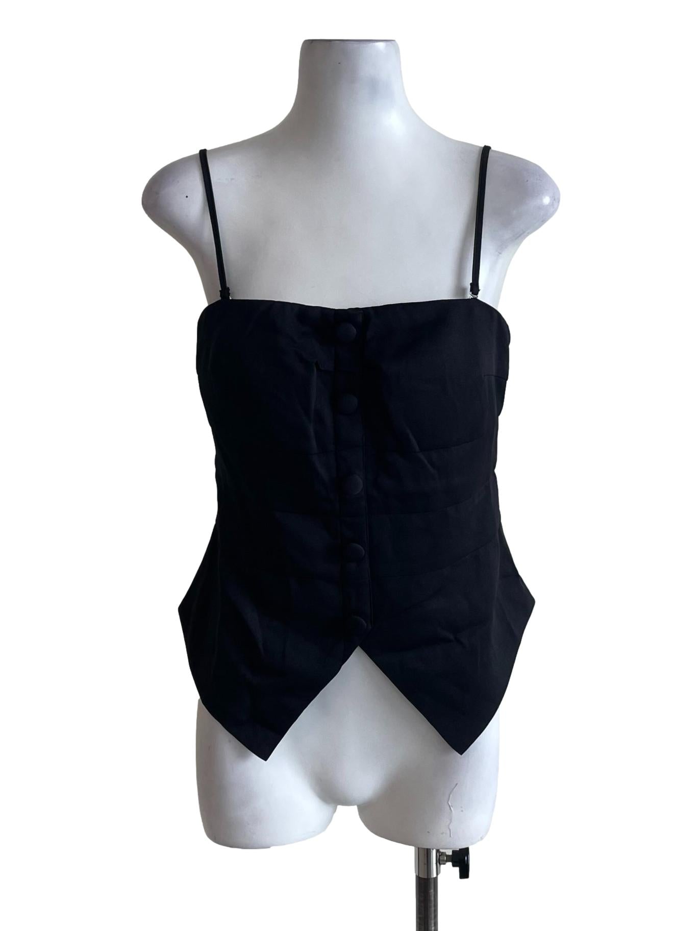 Black Spaghetti Strap Top