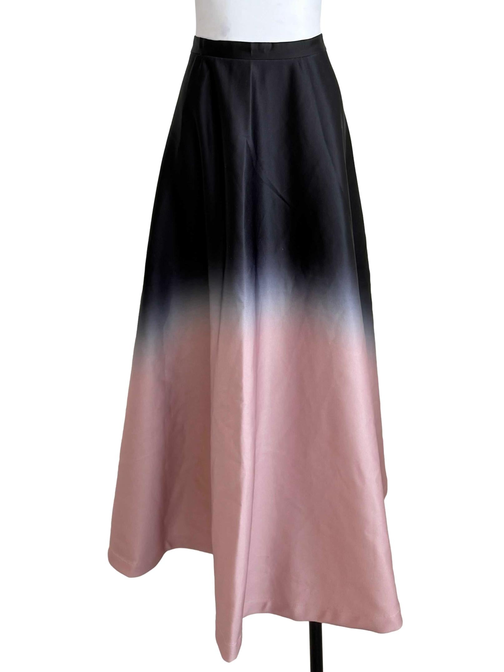 Two Tone Circle Skirt