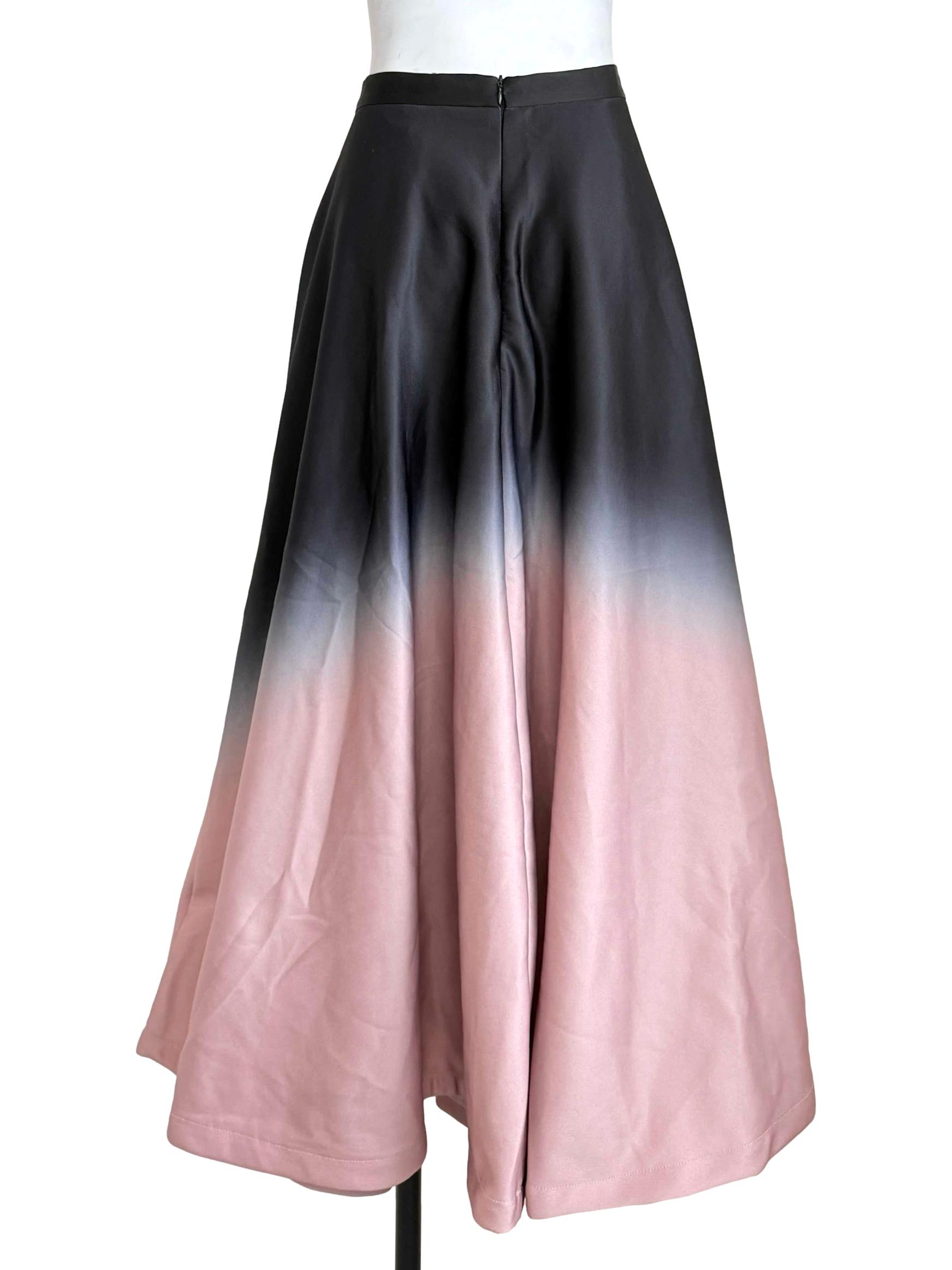 Two Tone Circle Skirt