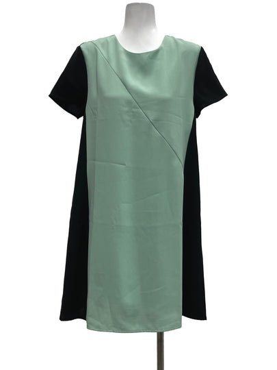 Green Colourblock Dress