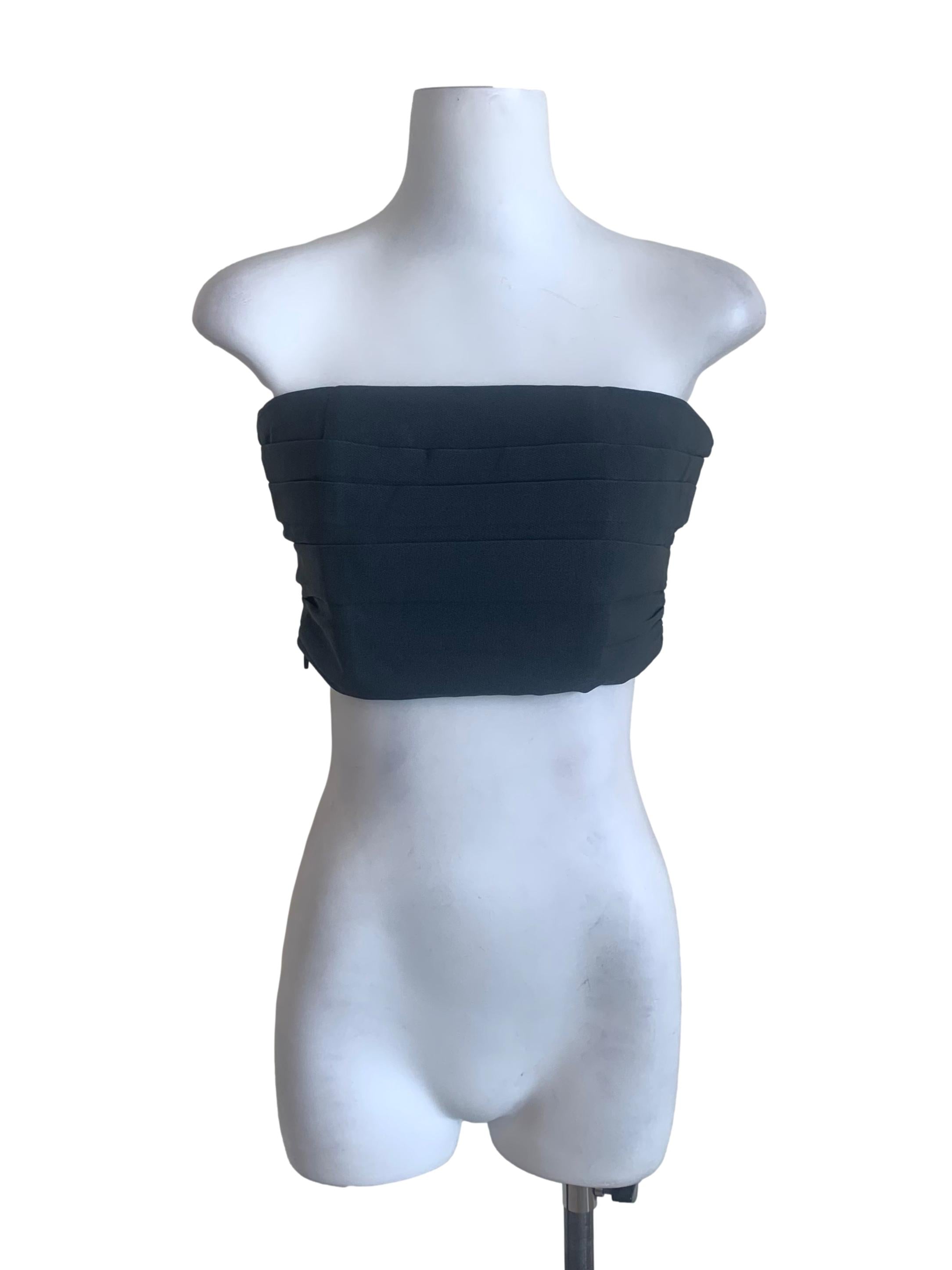 Spruce Blue Tube Top