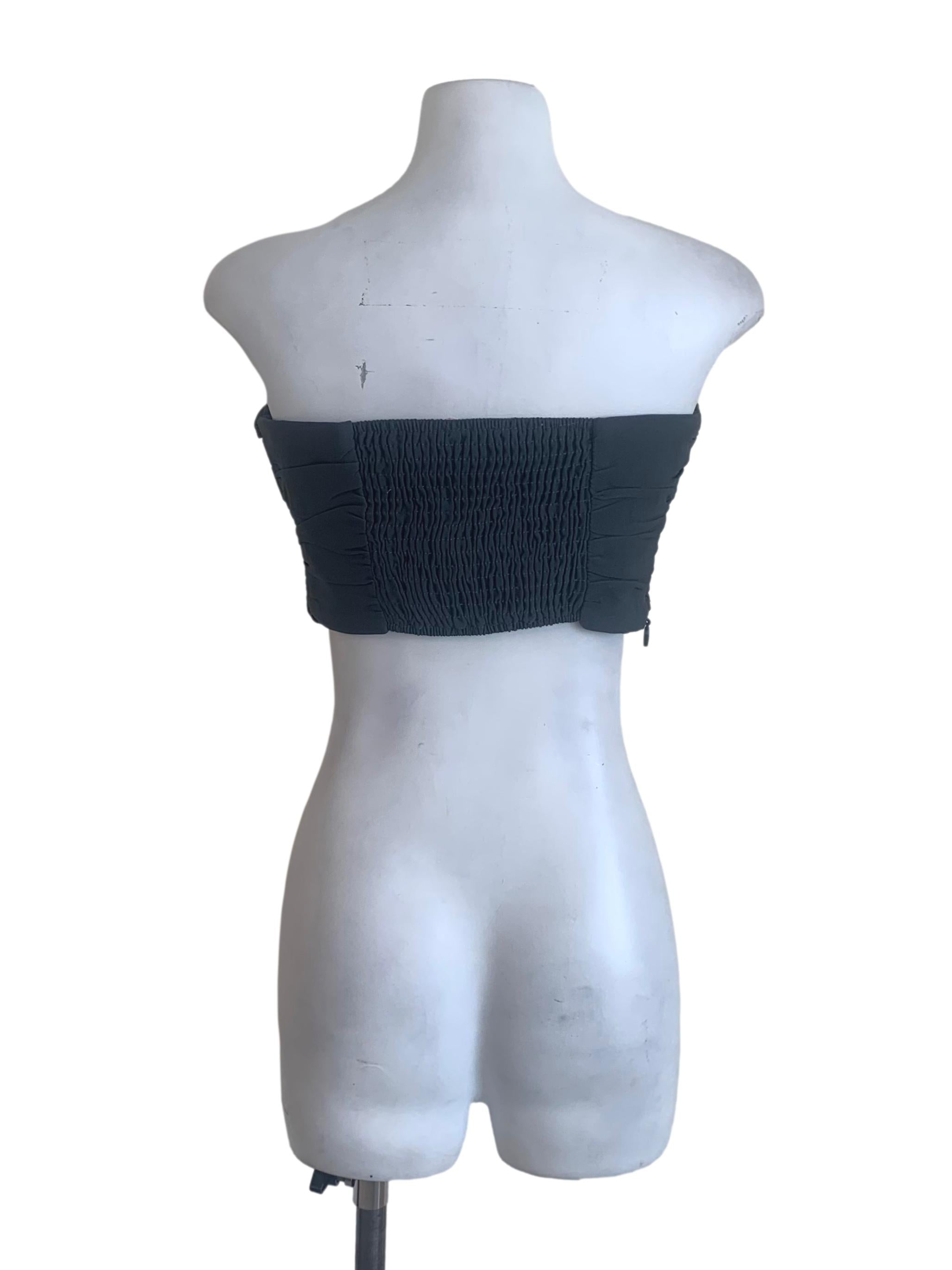 Spruce Blue Tube Top