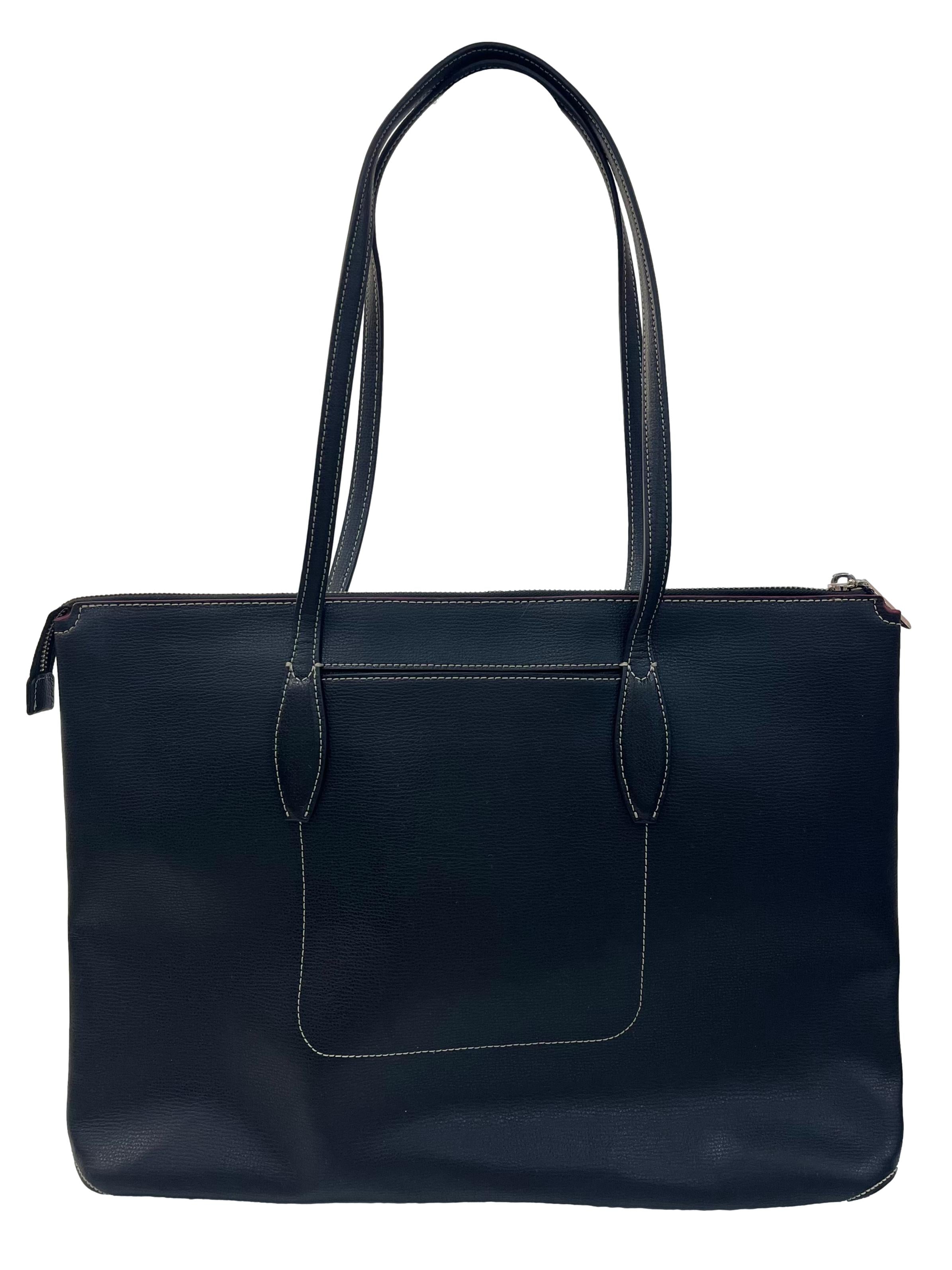 Black All Day Large Tote Bag