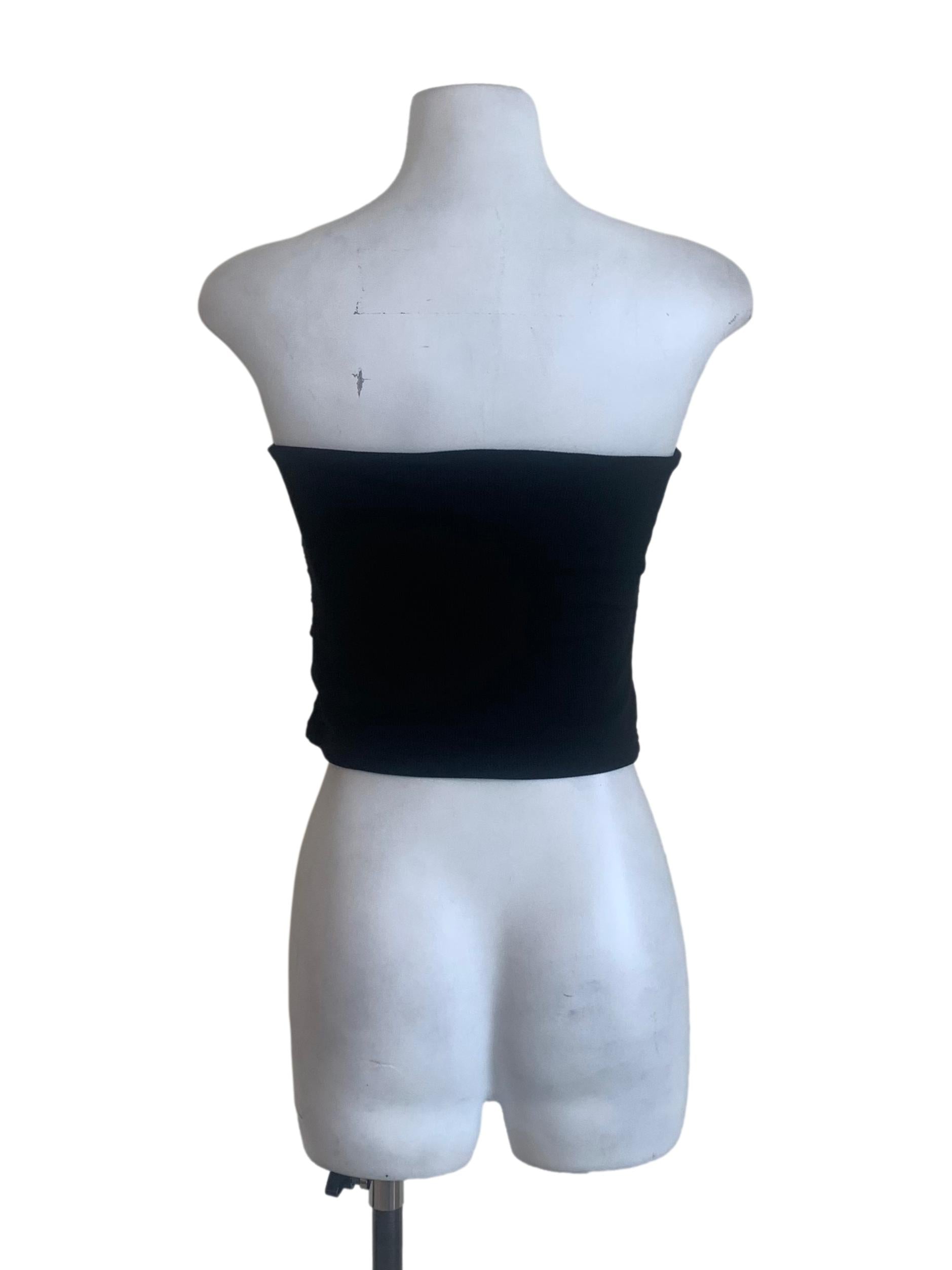 Coal Black Tube Top