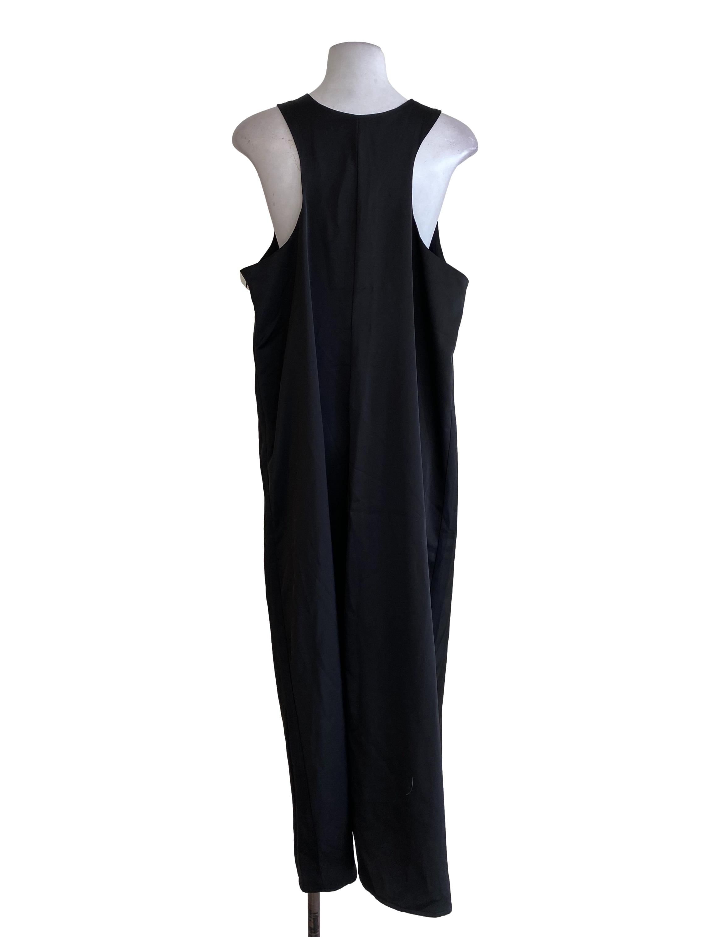 Black Satin Dress