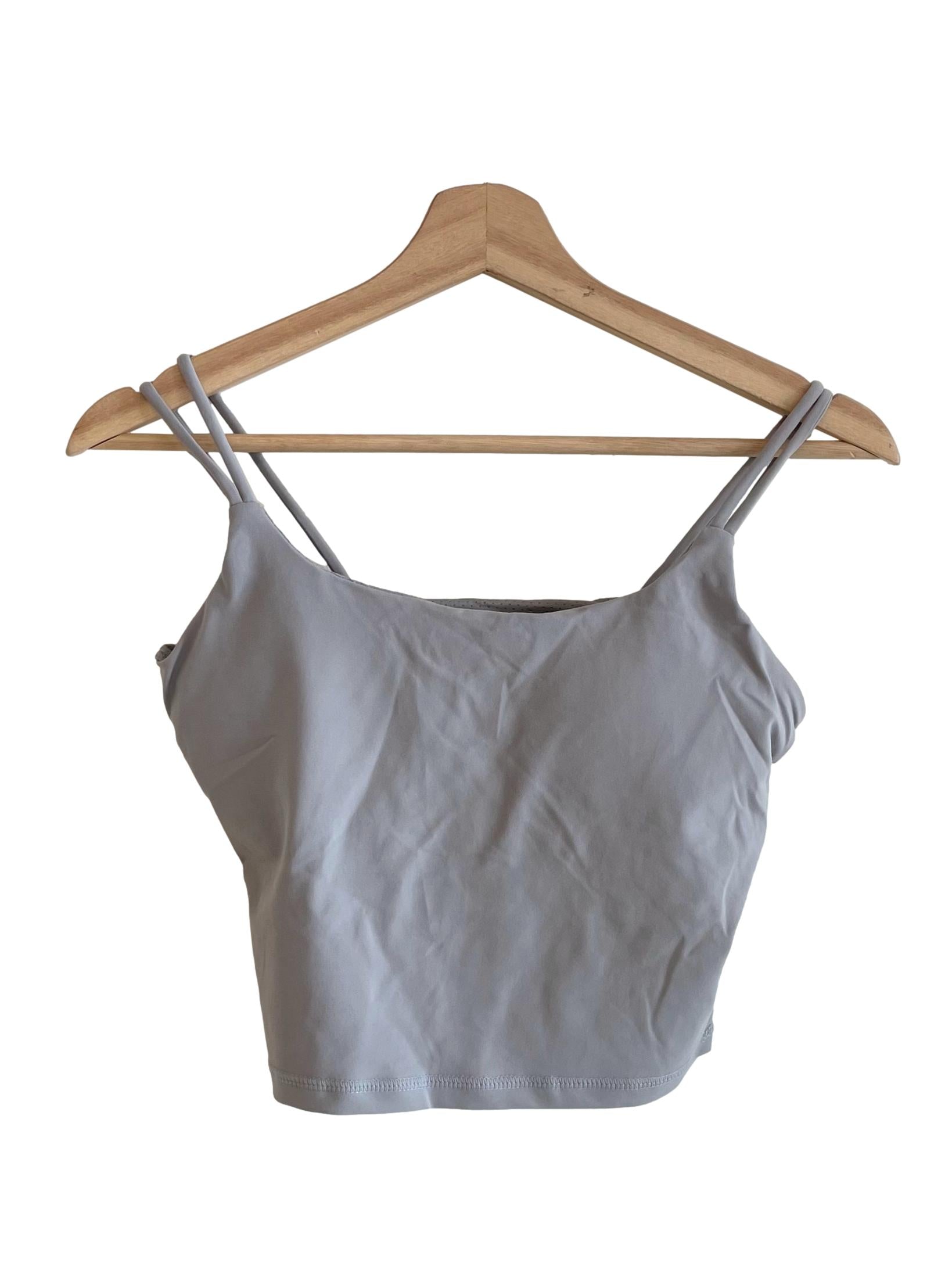 Light Grey Cami Crop Top