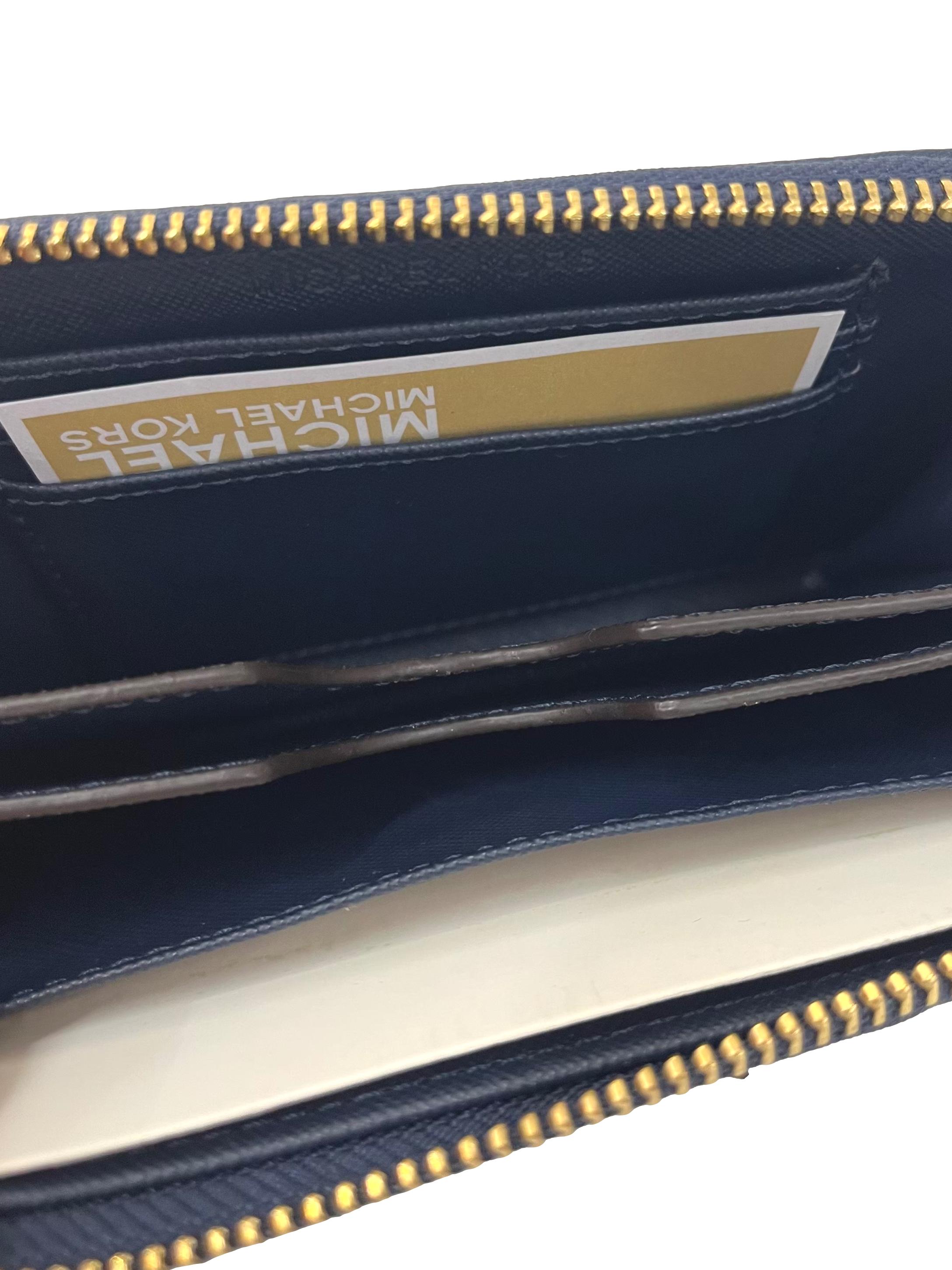 Dark Blue Wristlet Wallet