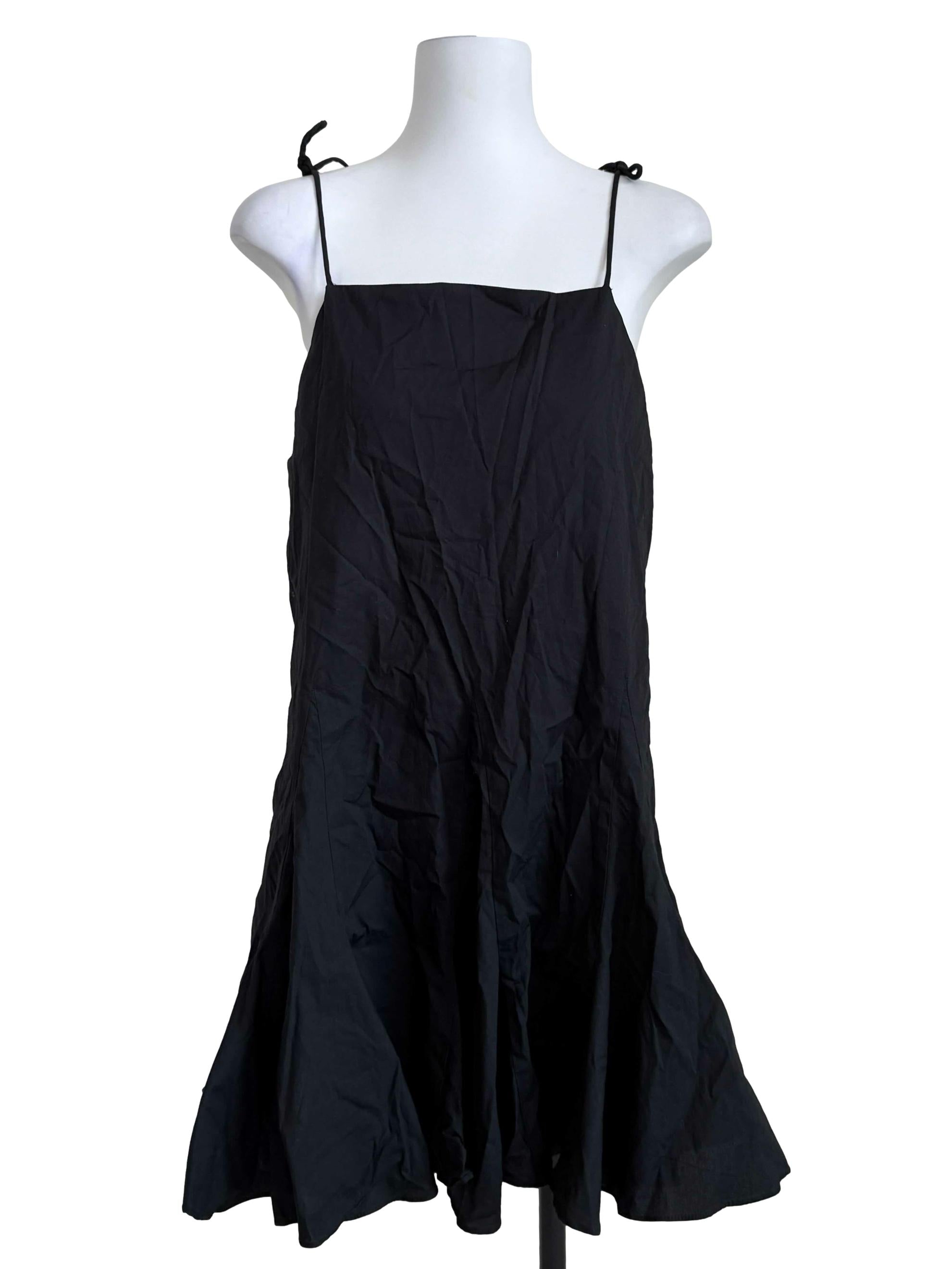 Black Spaghetti Strap Dress