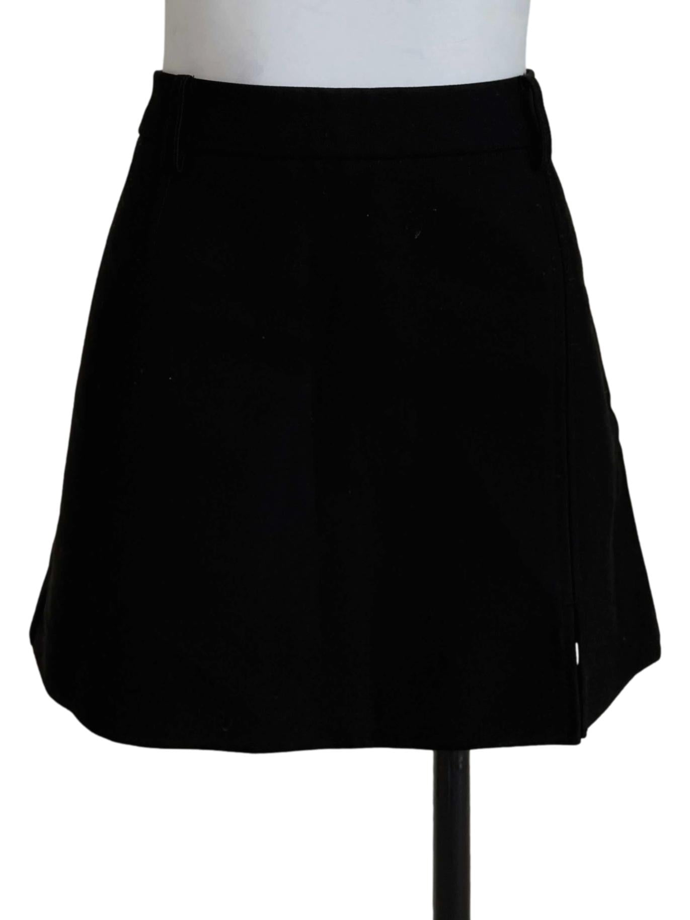 Black A-Line Skirt