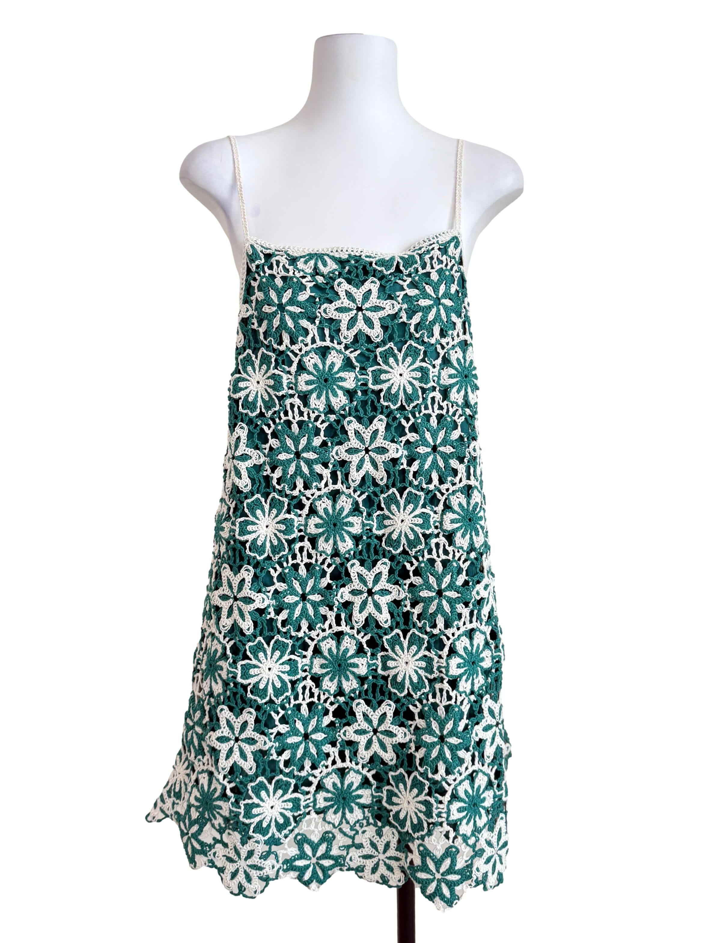Fern Green Lace Dress