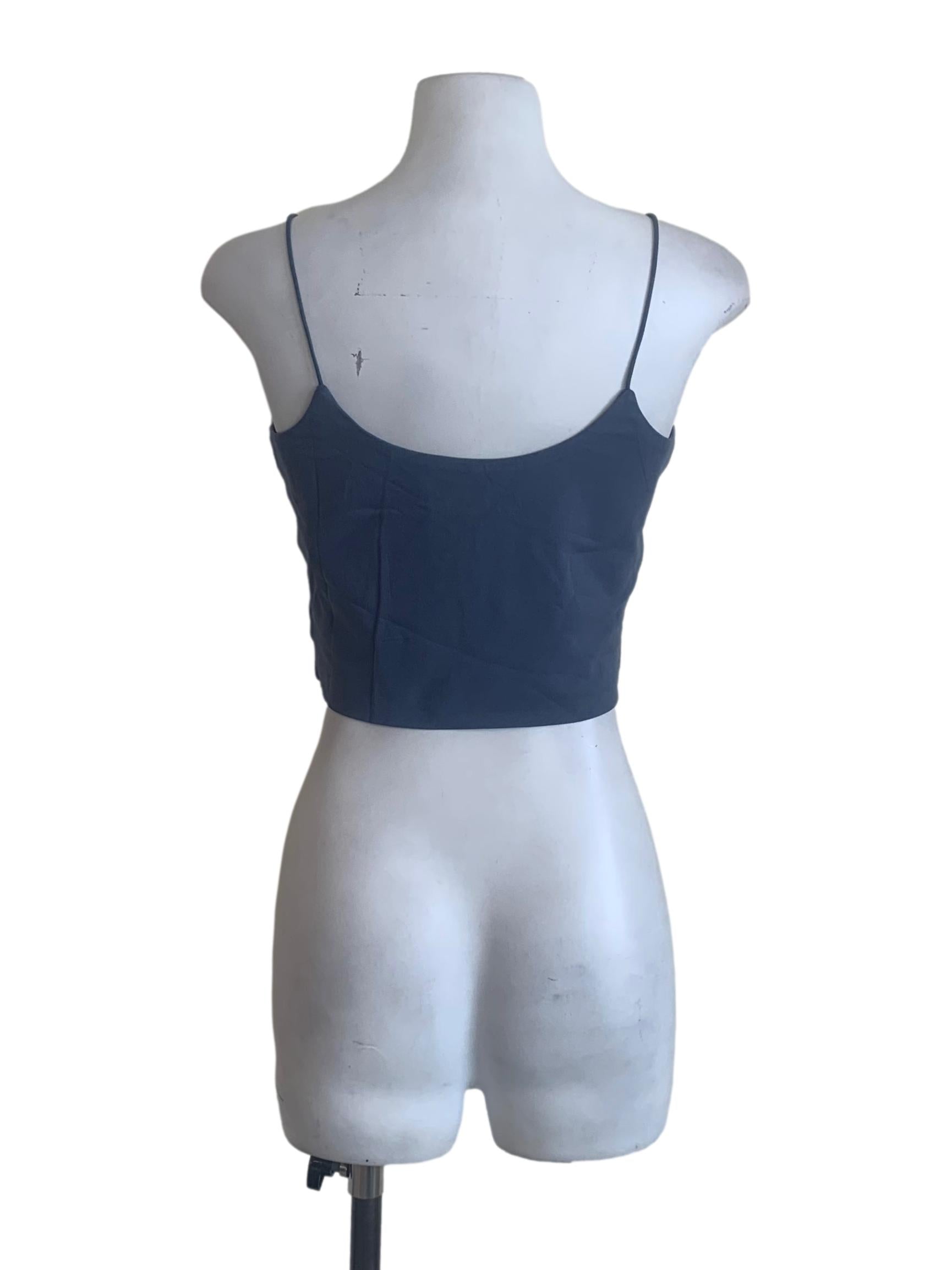 Aegean Blue Spaghetti Strap Top