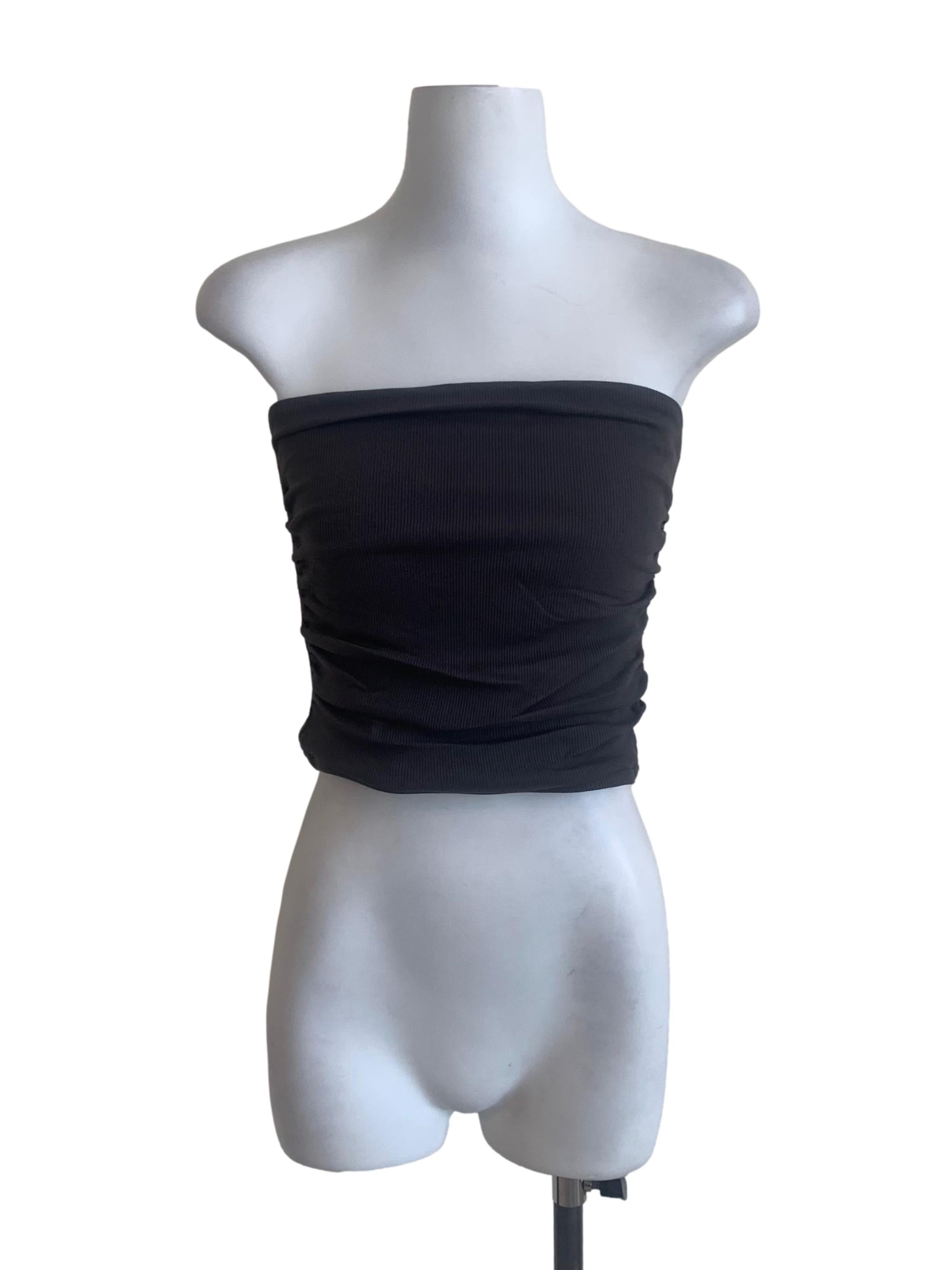 Shadow Grey Tube Top