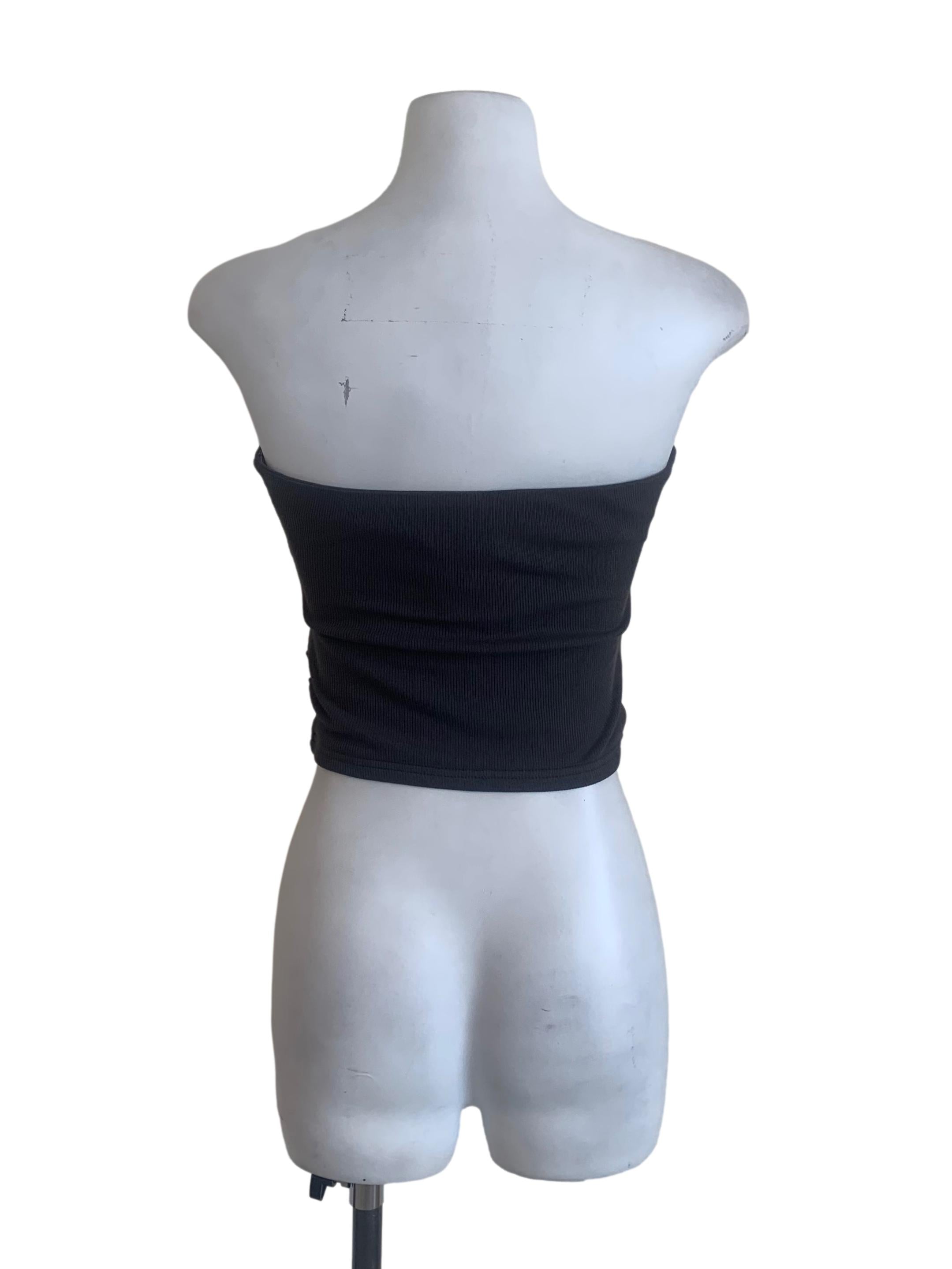 Shadow Grey Tube Top