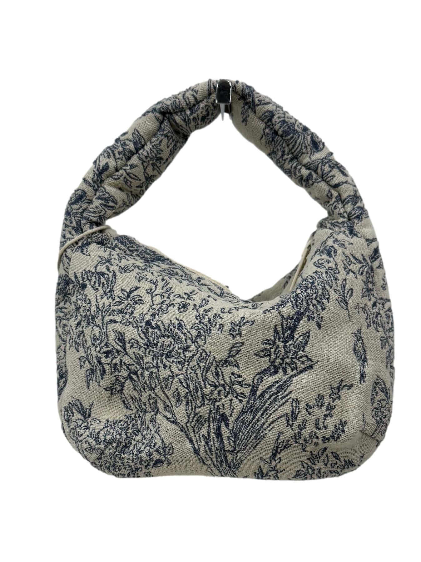 Jenson Jacquard Hobo Blue Mini Bag