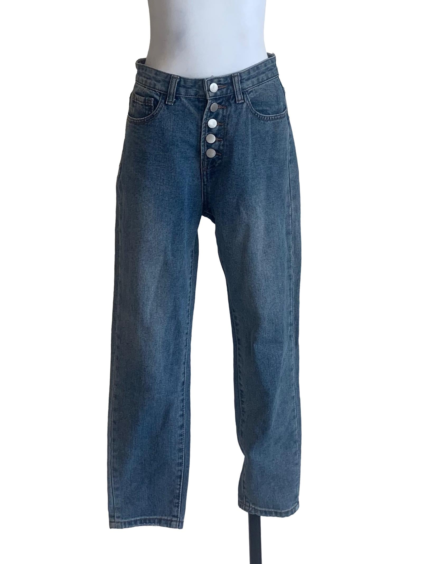 Denim Blue Regular Fit Jeans