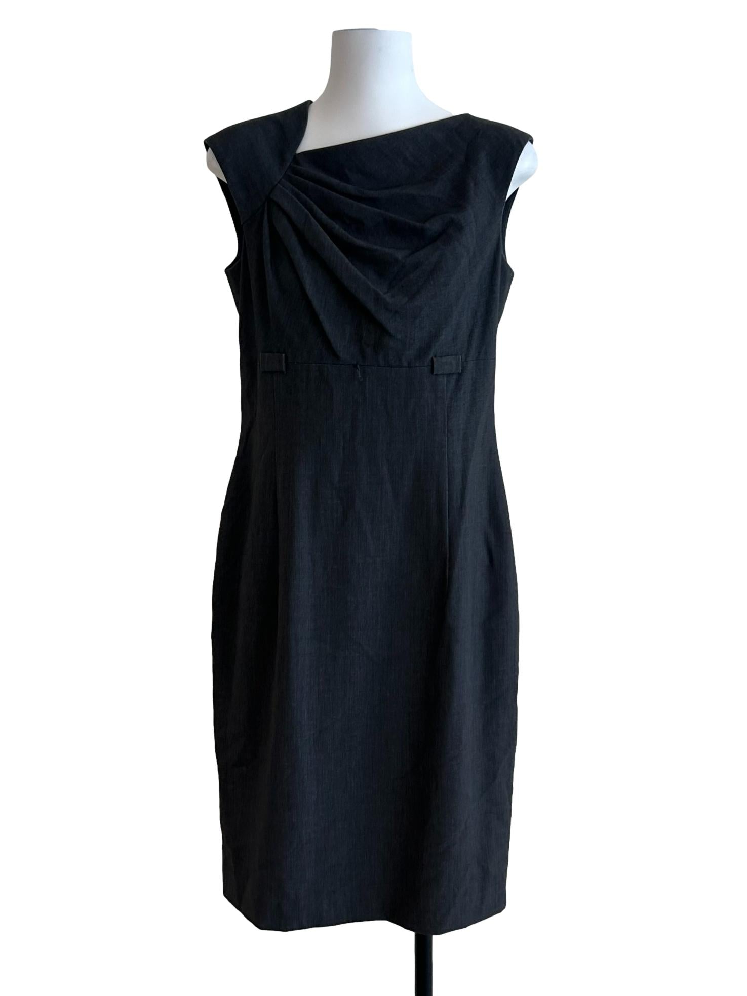 Ash Grey Sheath Dress