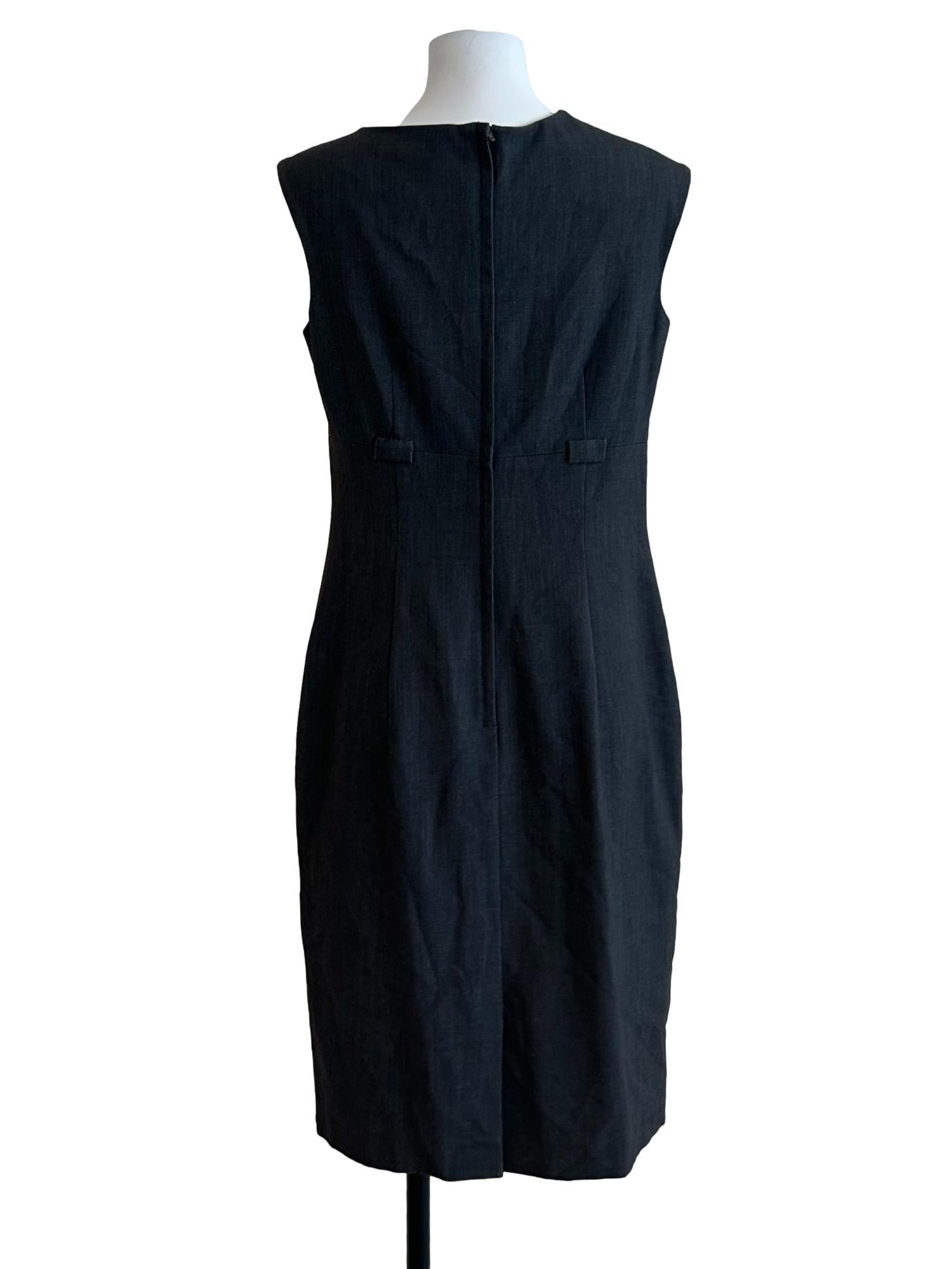 Ash Grey Sheath Dress