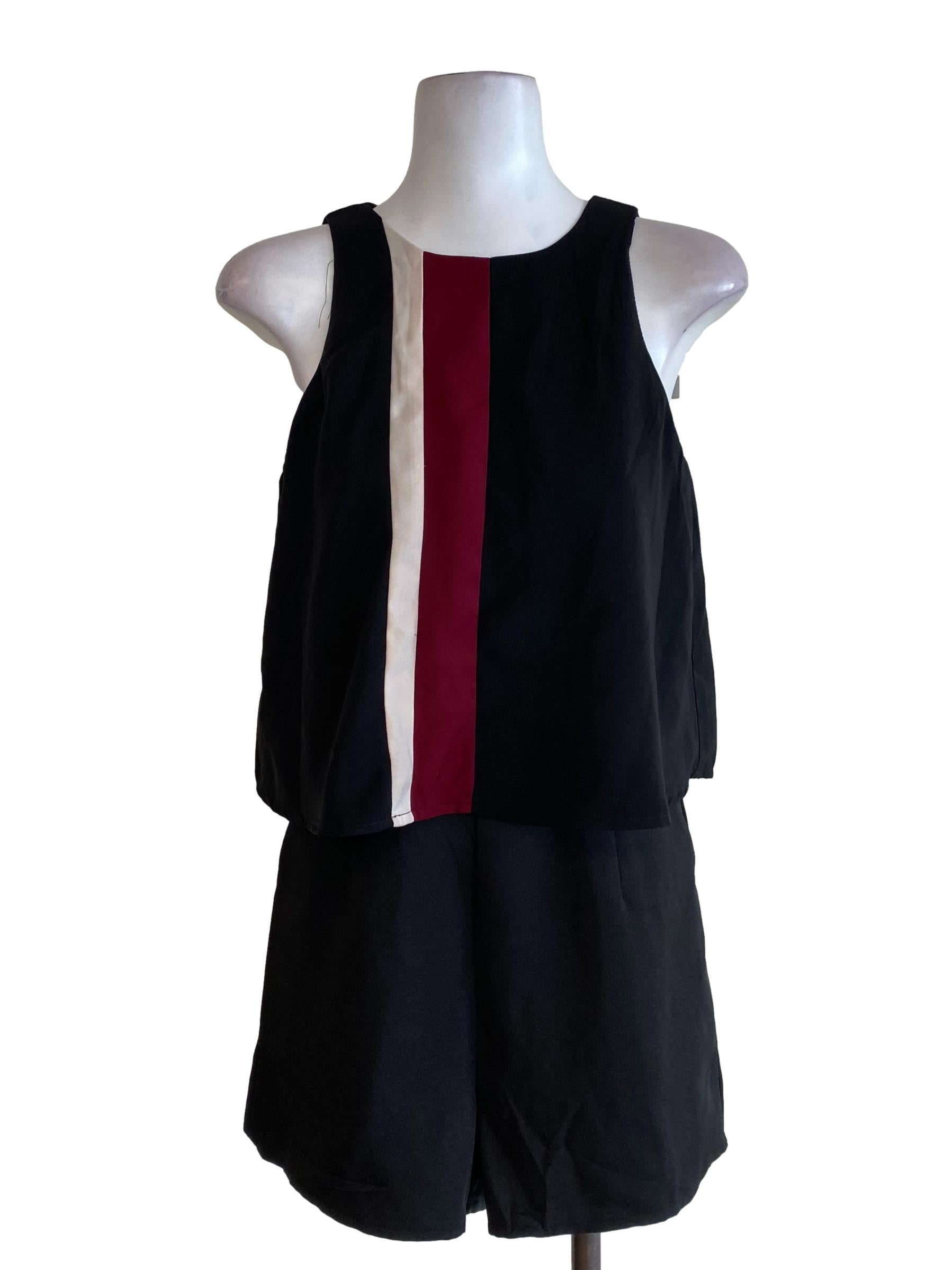 Black Layered Rompers
