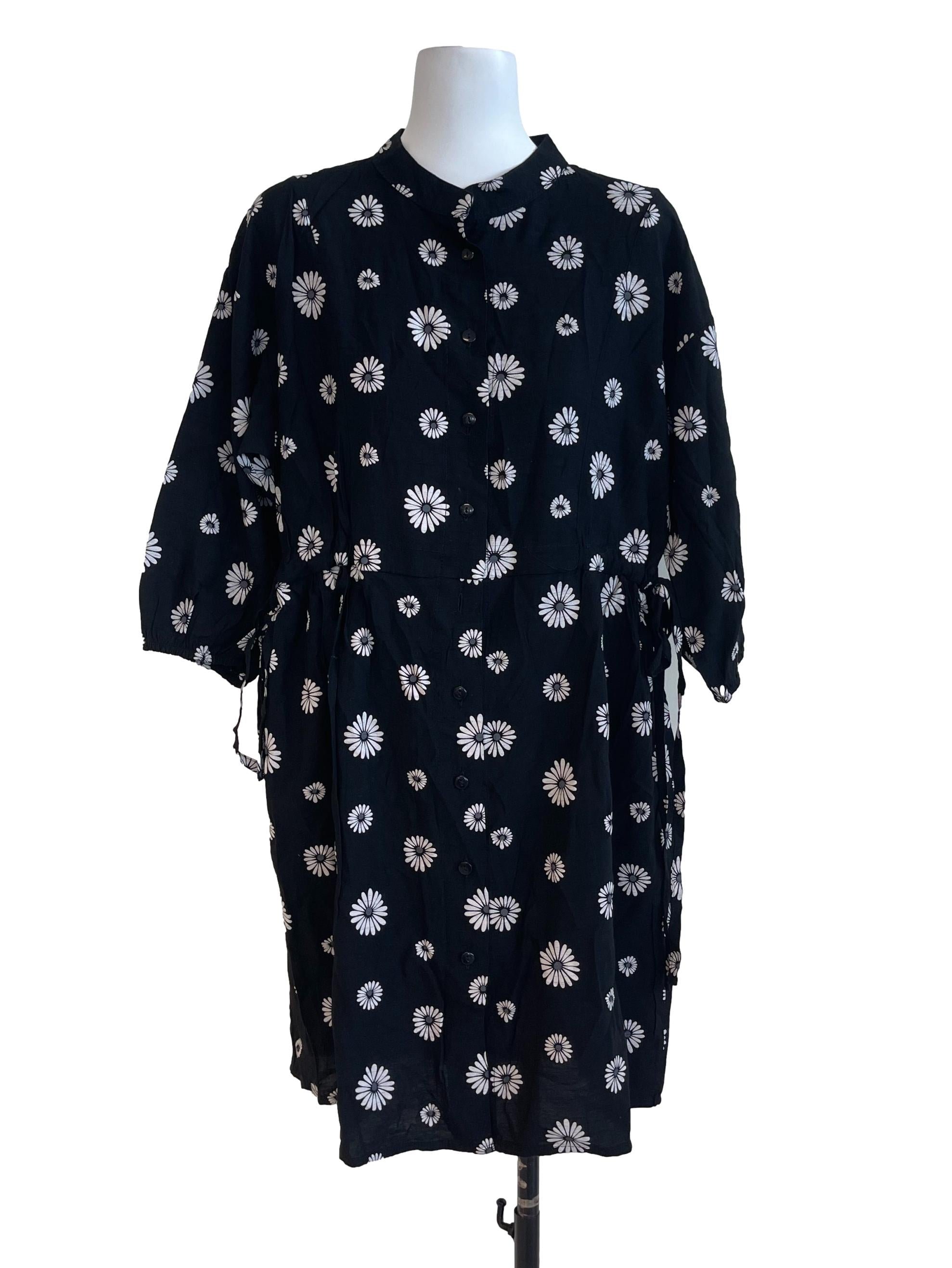 Black Daisy Dress