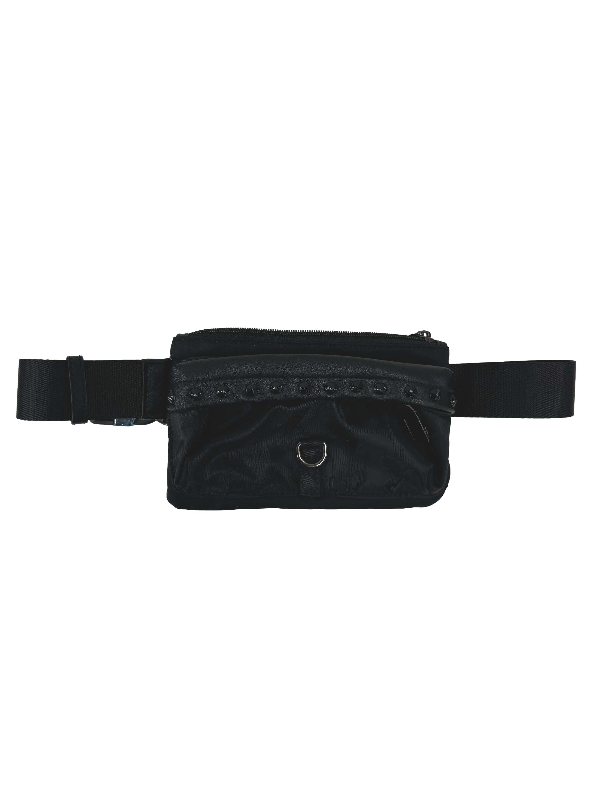 Zara Black Waist Pouch