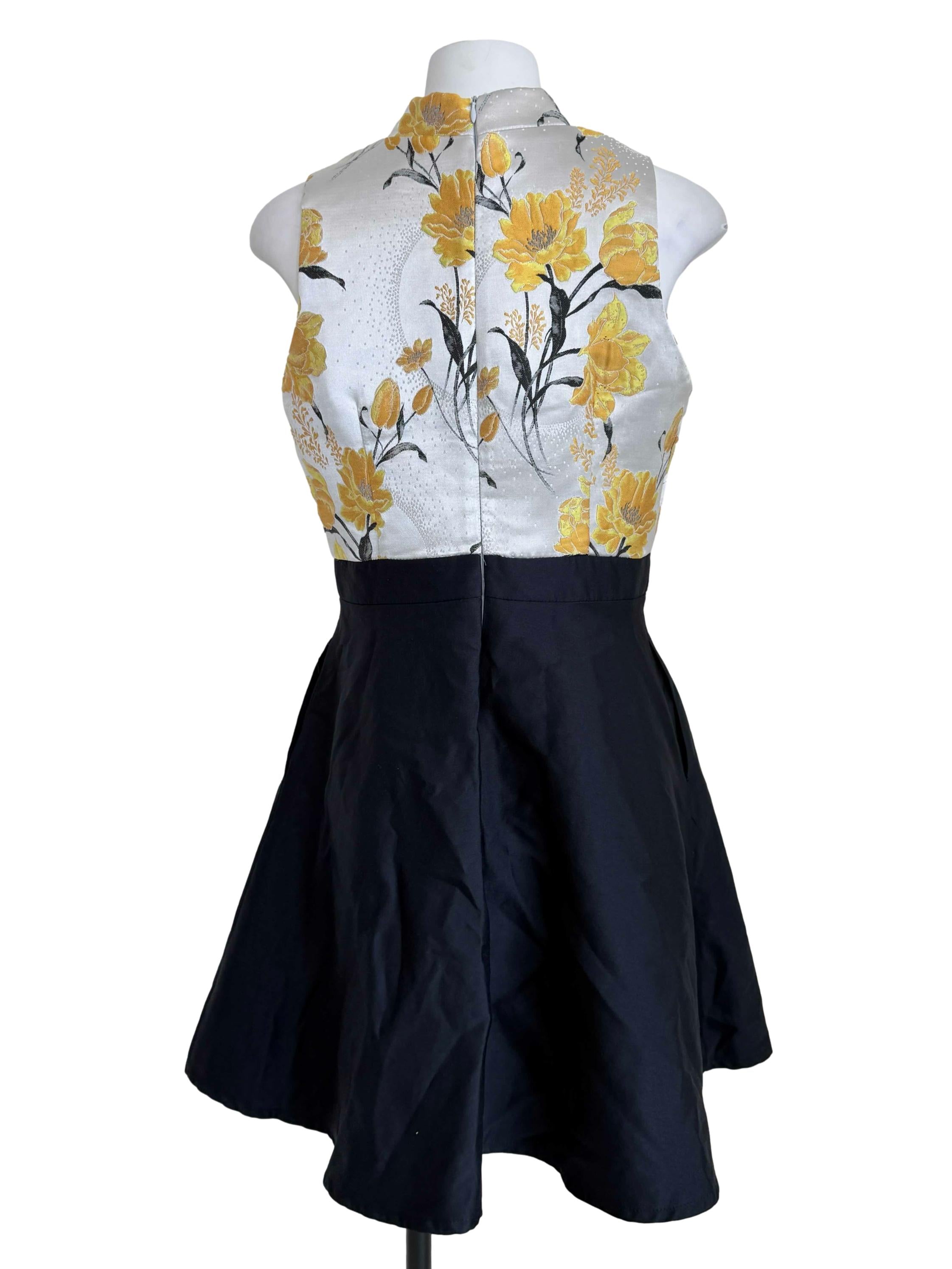 Multicolor Flower Printed Dress